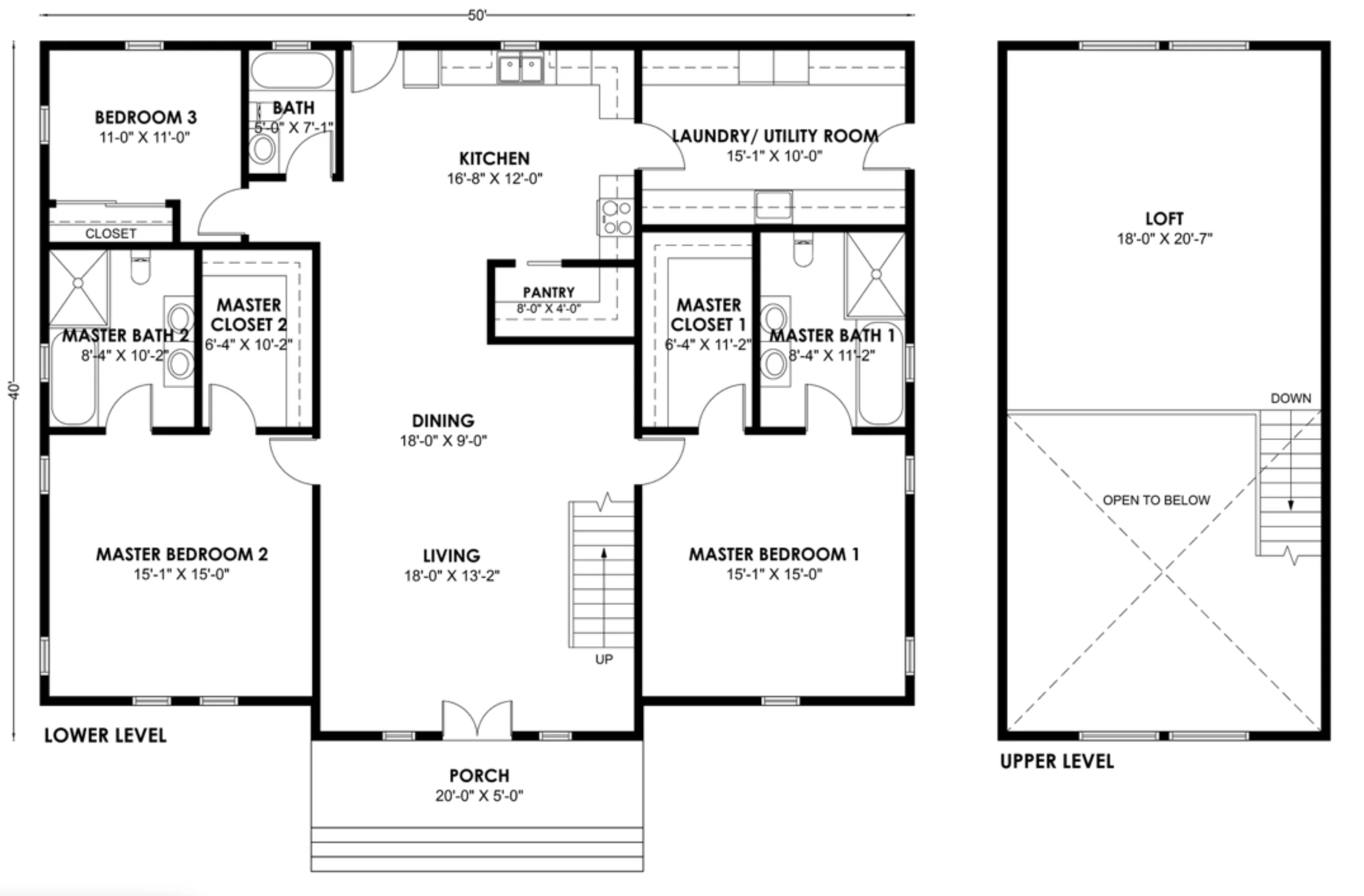 BCO-40141-M Barndominium House Plan - Image 3