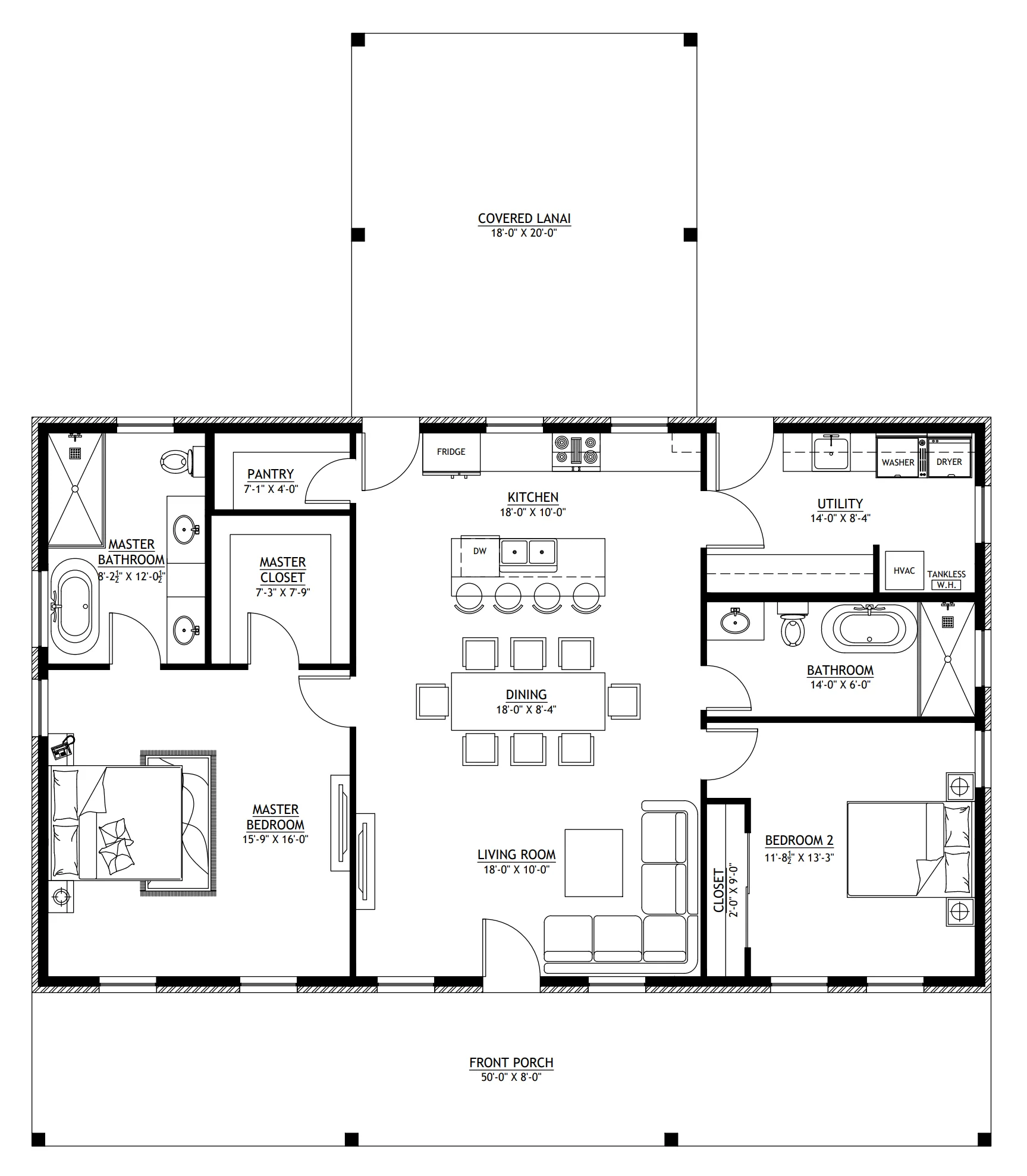 BCO-40142 Jonah Barndominium House Plan - Image 15