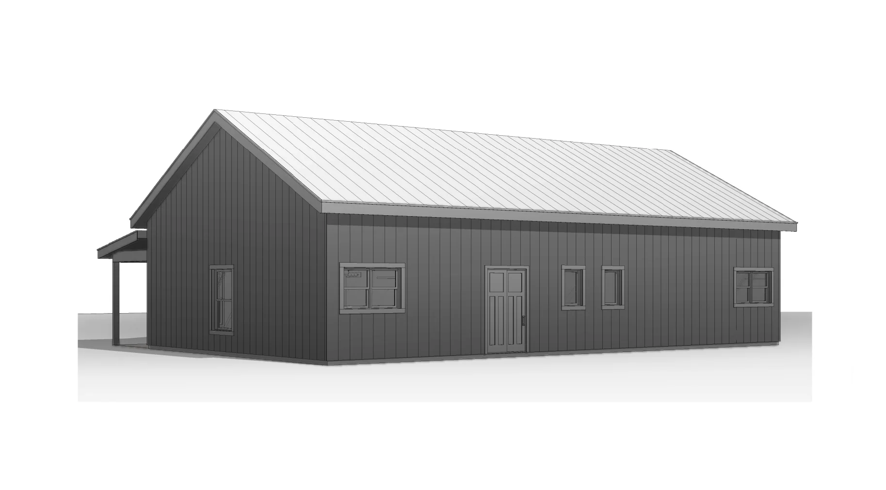 BCO-40149 Julie Barndominium House Plan - Image 10