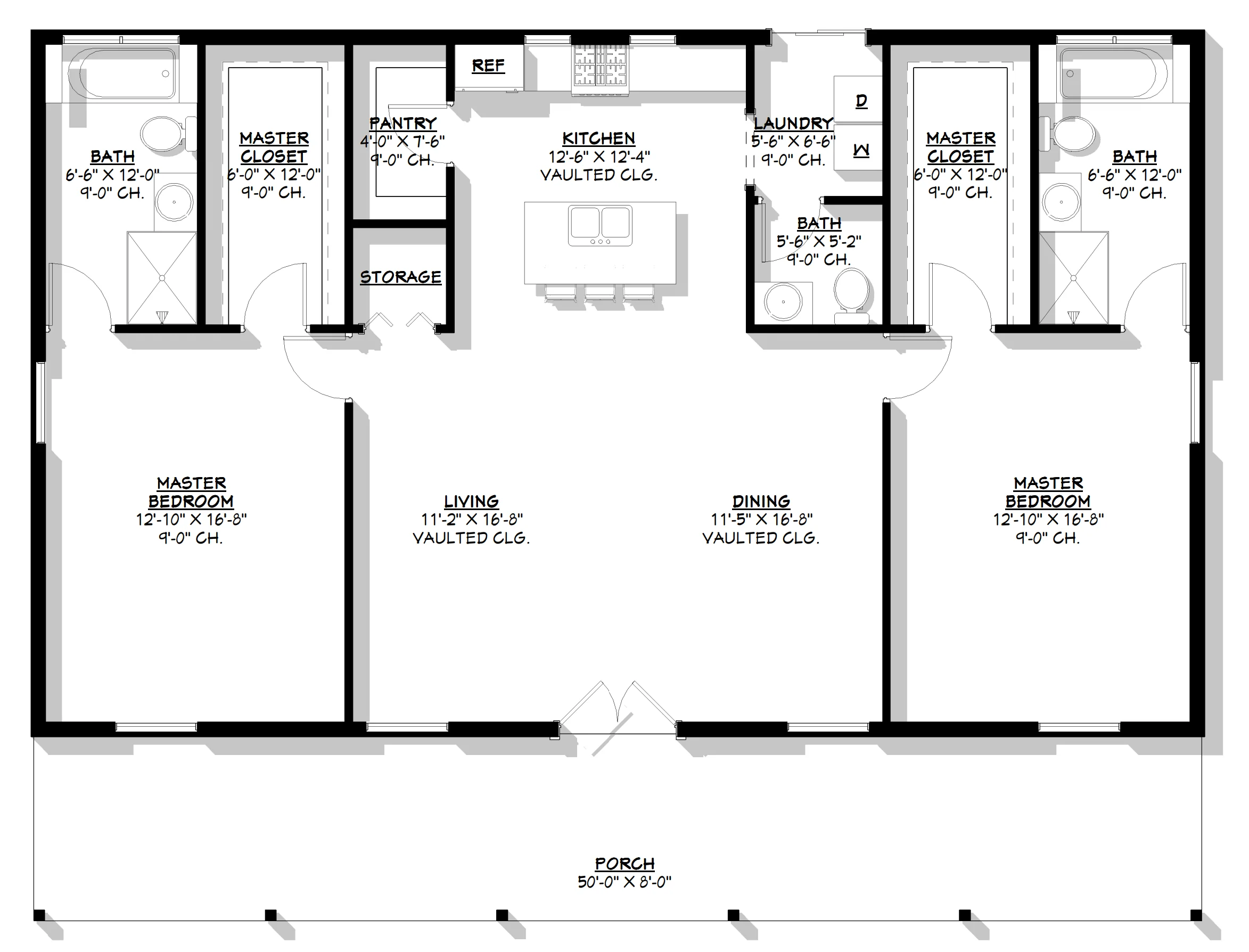 BCO-40149 Julie Barndominium House Plan - Image 12