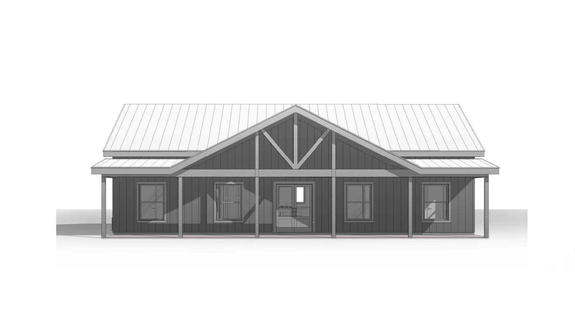 BCO-40149 Julie Barndominium House Plan - Image 7