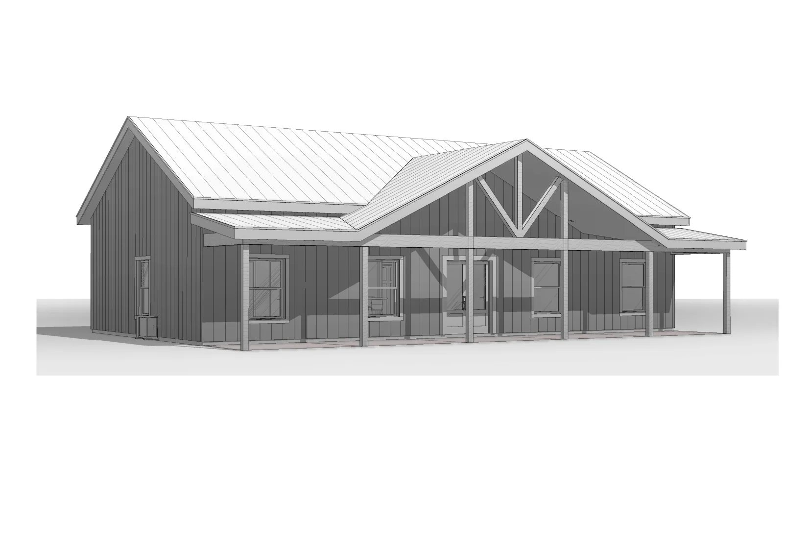 BCO-40149 Julie Barndominium House Plan - Image 8
