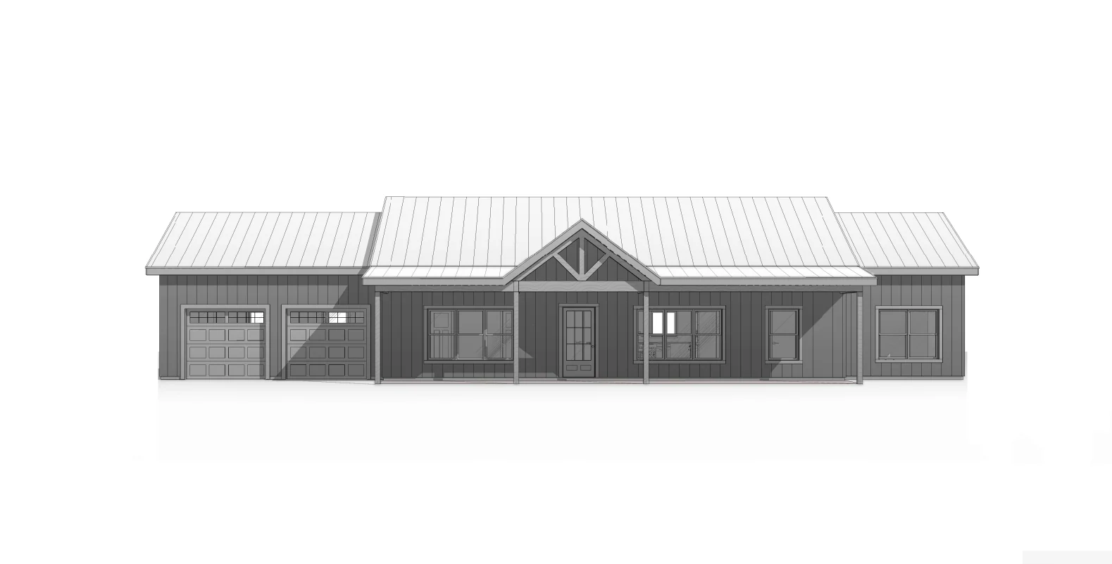 BCO-40151 Angelica Barndominium House Plan - Image 10