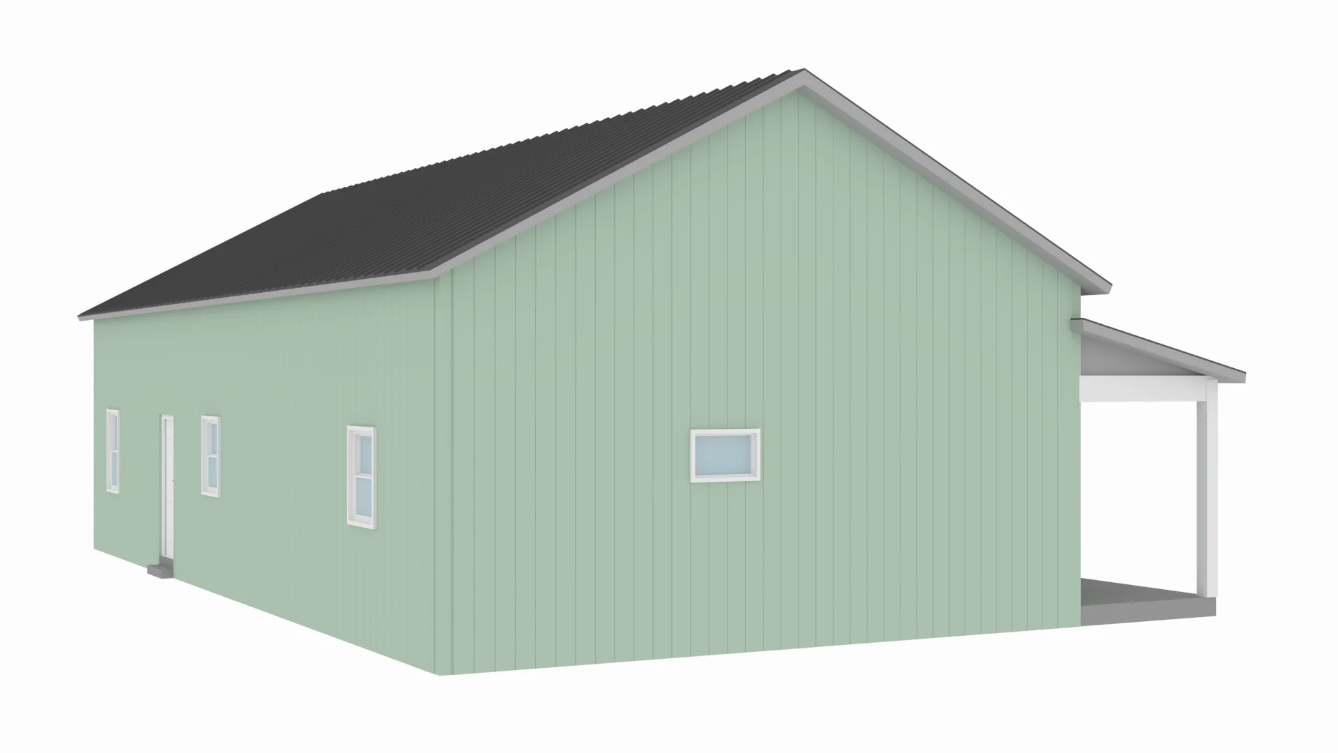 BCO-40153-G George Barndominium House Plan - Image 10