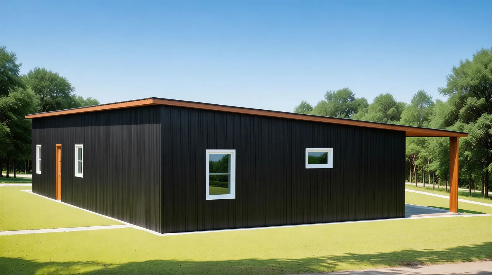 BCO-40153-W Wyatt Barndominium House Plan - Image 5
