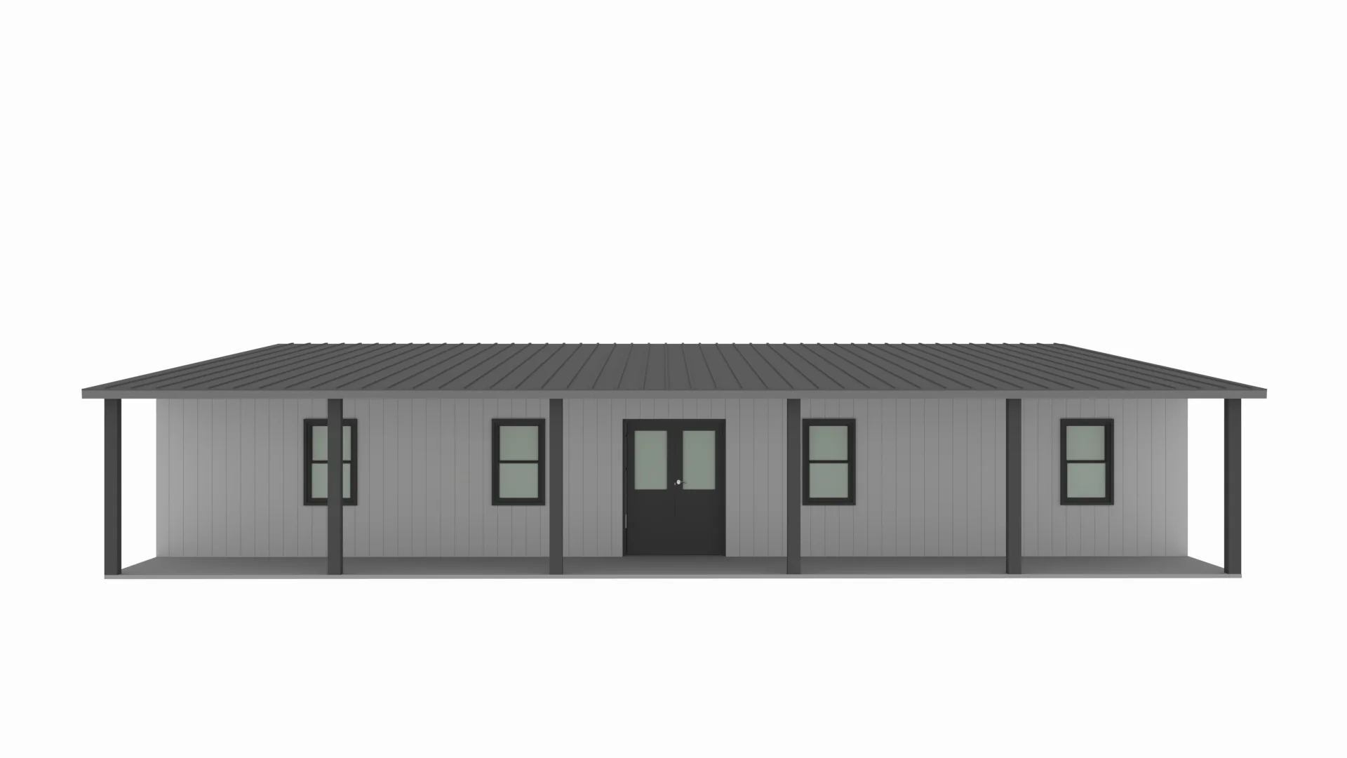 BCO-40153-W Wyatt Barndominium House Plan - Image 6