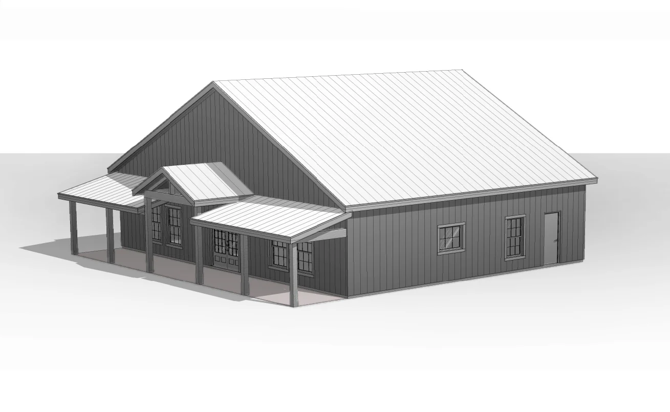 BCO-40155 Melissa Barndominium House Plan - Image 18