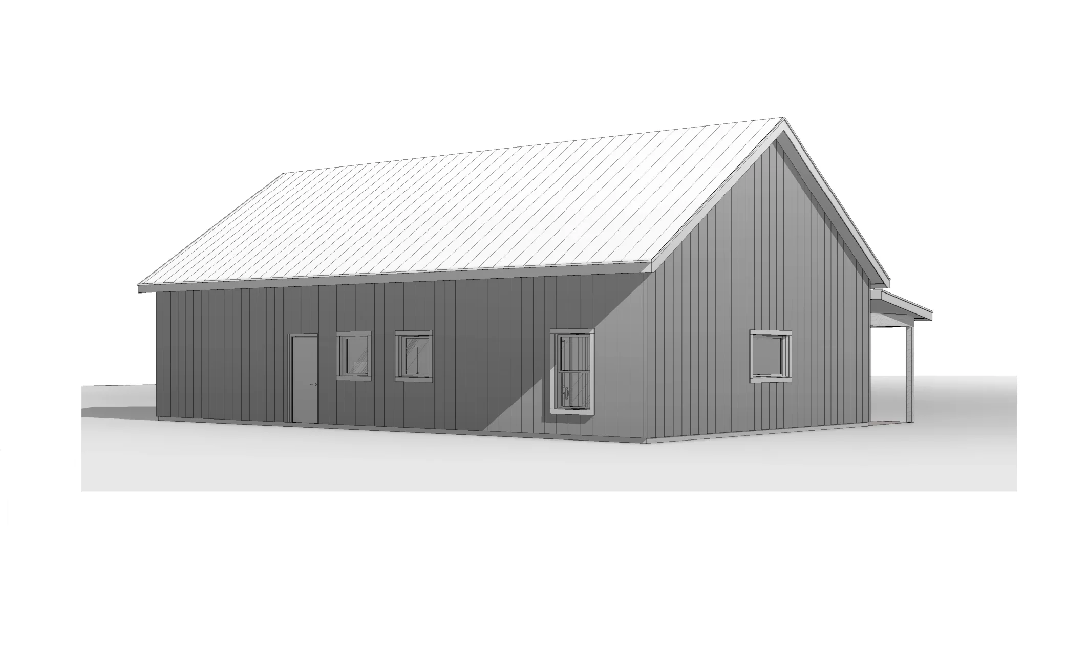 BCO-40156 Emily Barndominium House Plan - Image 10