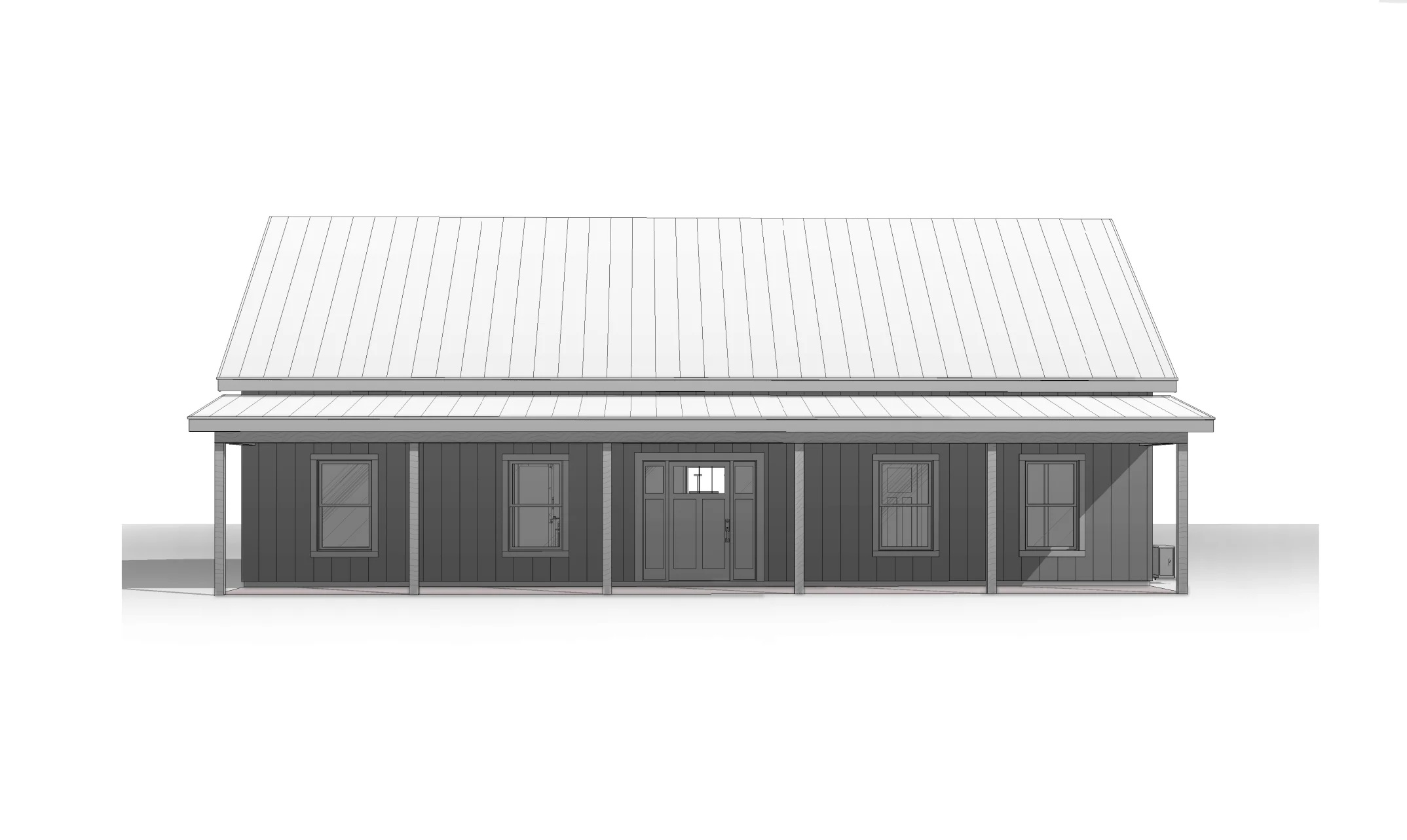 BCO-40156 Emily Barndominium House Plan - Image 8