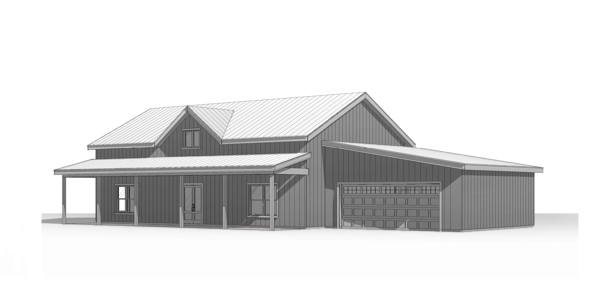 BCO-40157-H Hogan Barndominium House Plan - Image 10