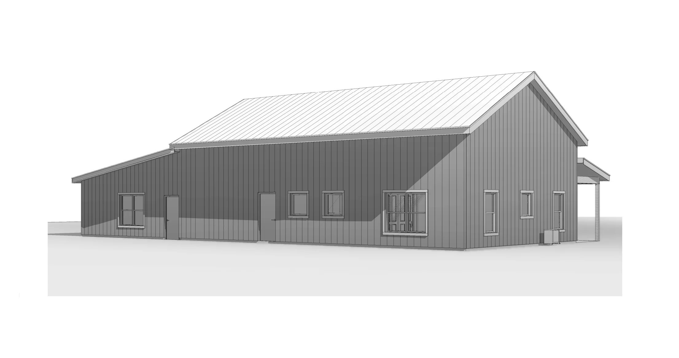 BCO-40157-H Hogan Barndominium House Plan - Image 8