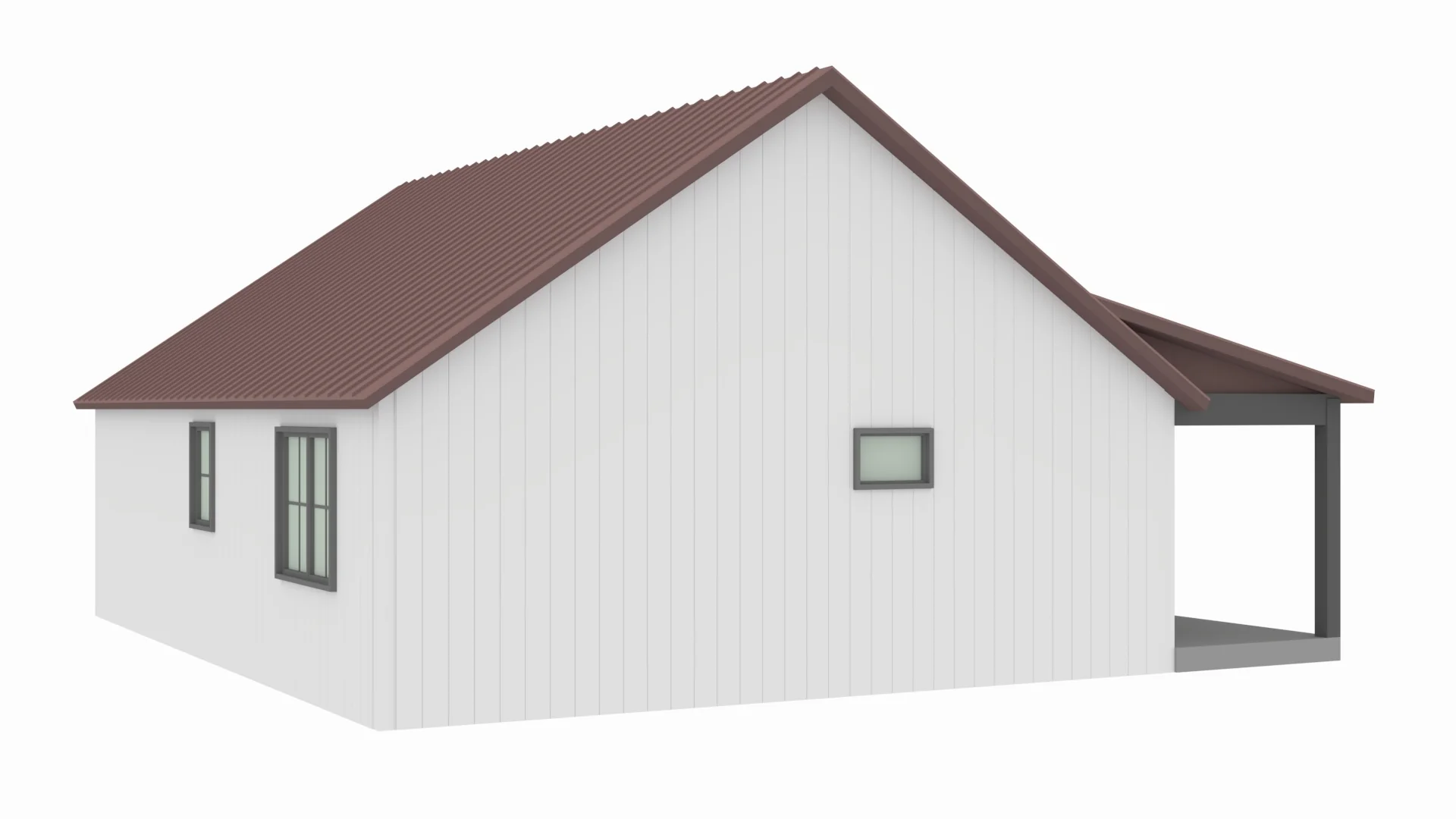 BCO-40161 Curly Barndominium House Plan - Image 12