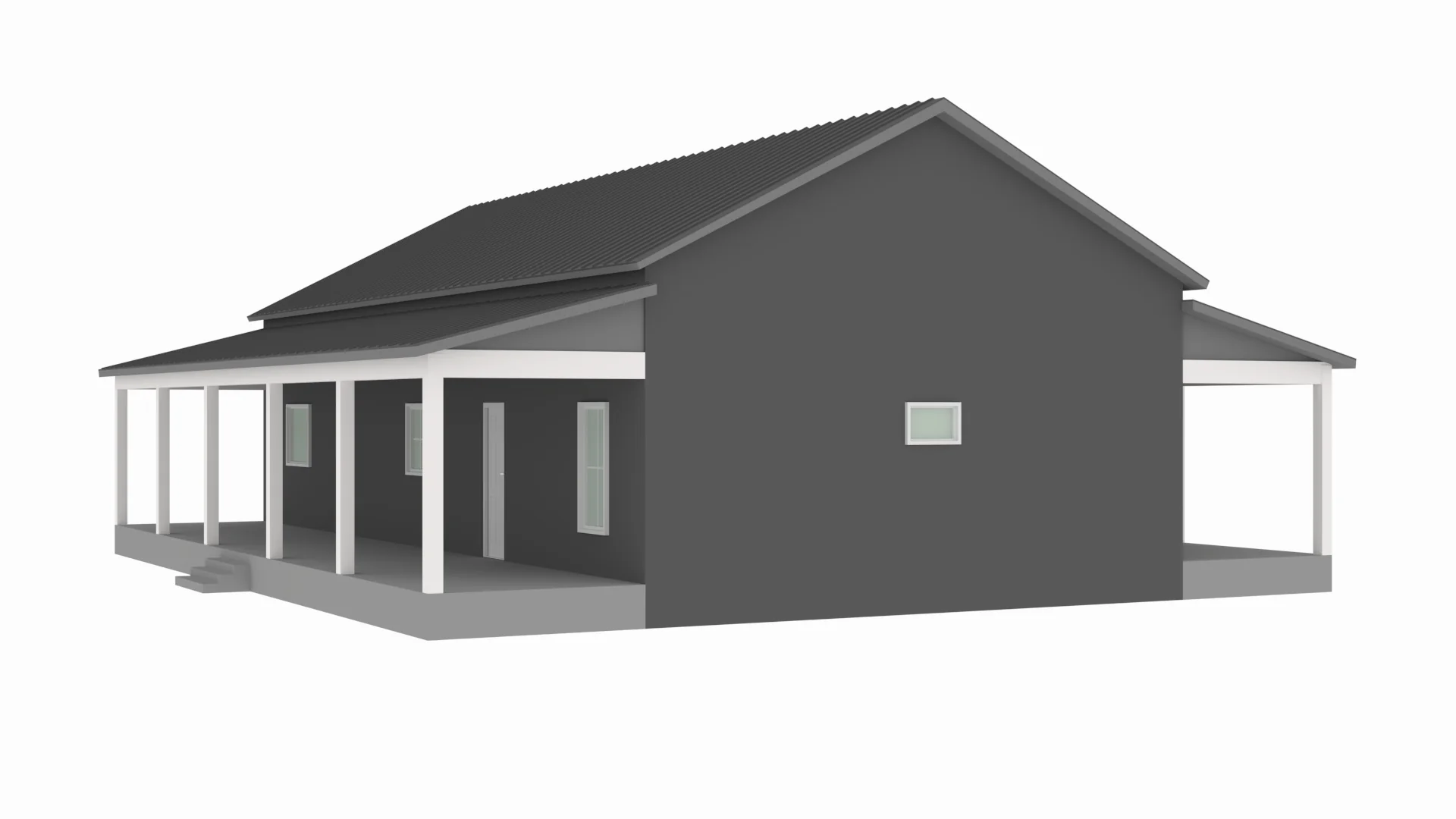 BCO-40162-A Amy Barndominium House Plan - Image 12