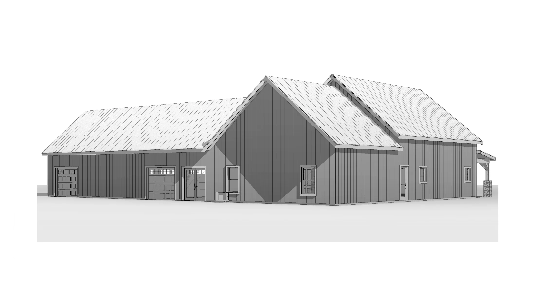 BCO-40176 Spencer Barndominium House Plan - Image 16