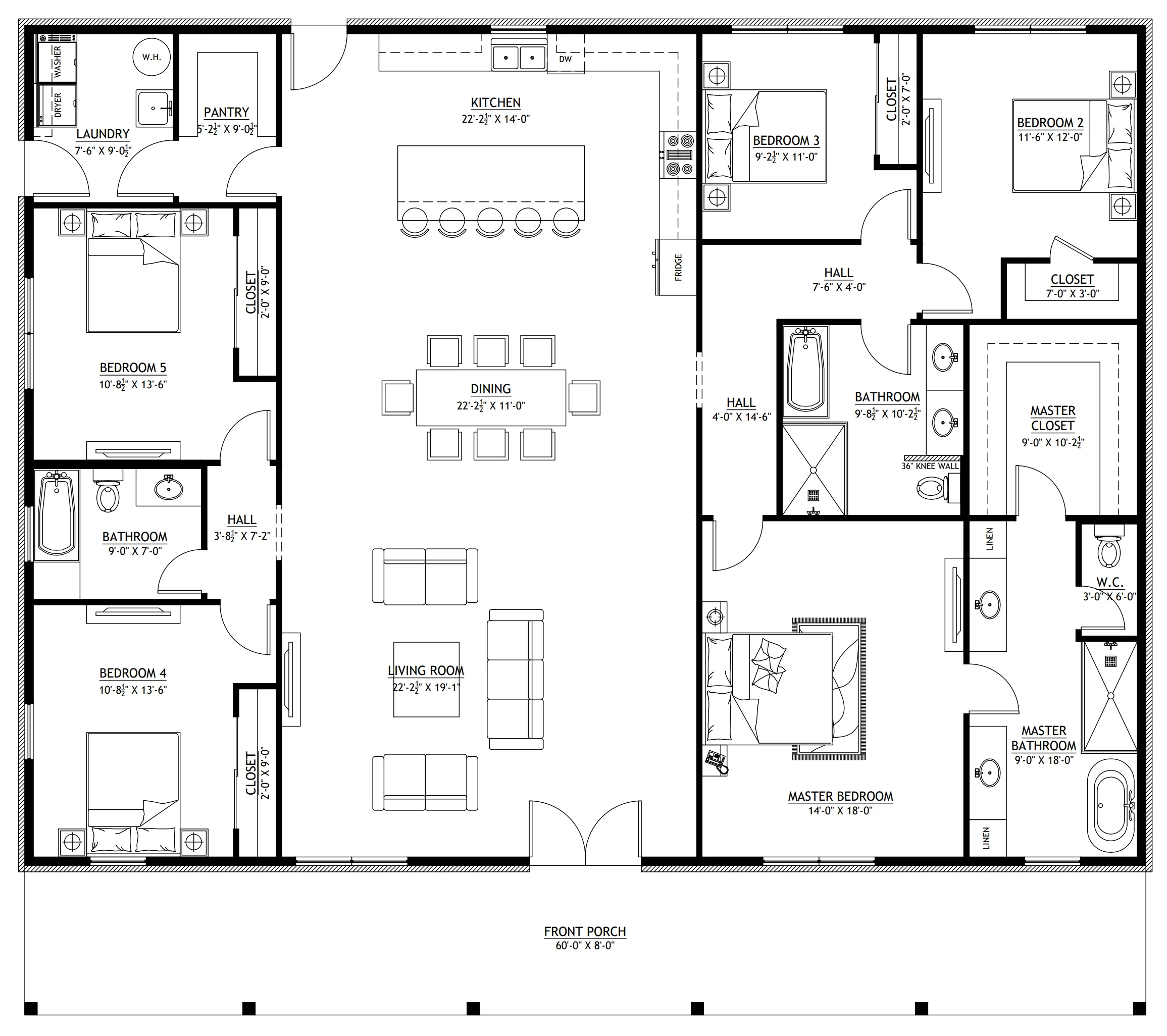BCO-40190-R Ramirez Barndominium House Plan - Image 3