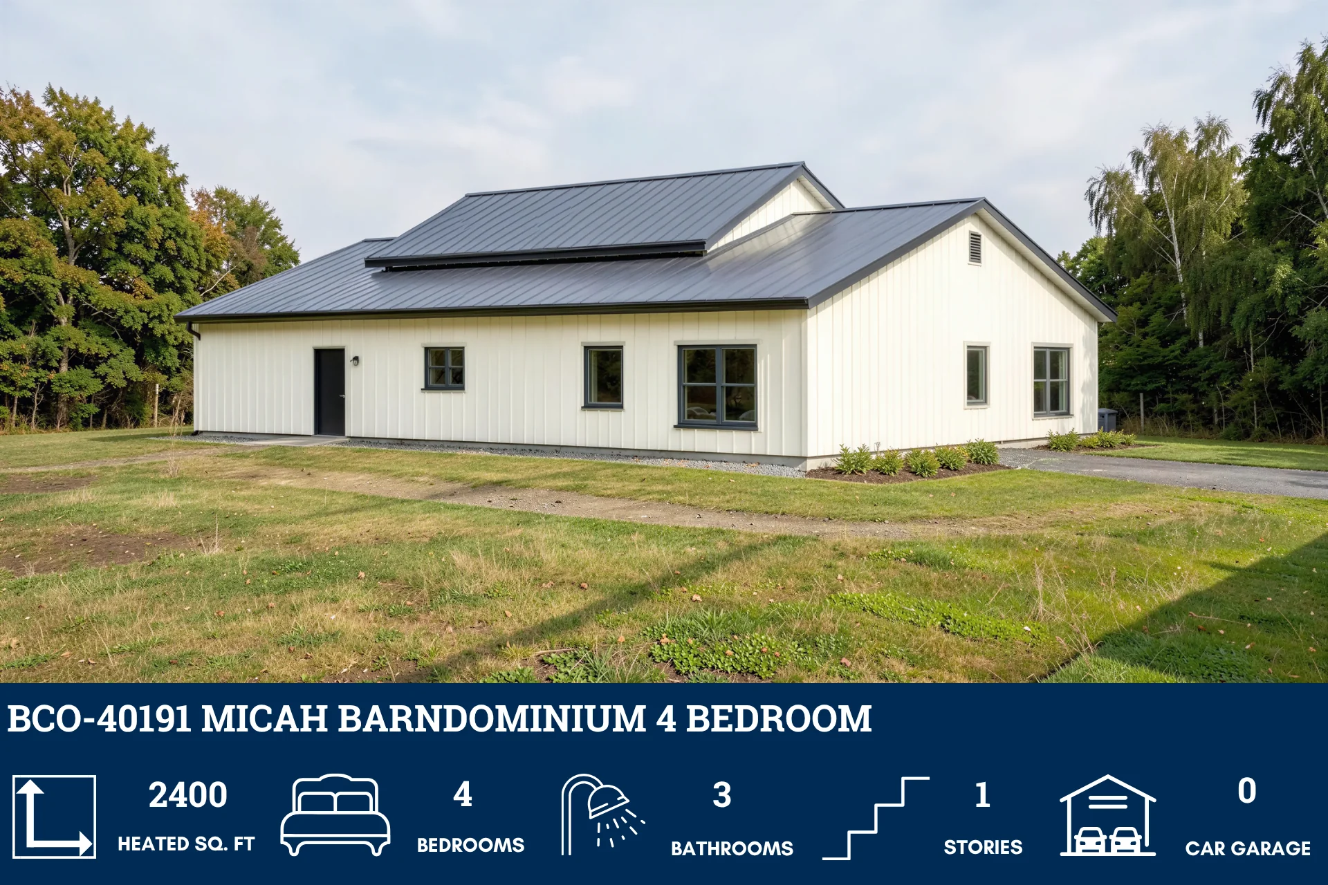 BCO-40191 Barndominium House Plan - Image 6