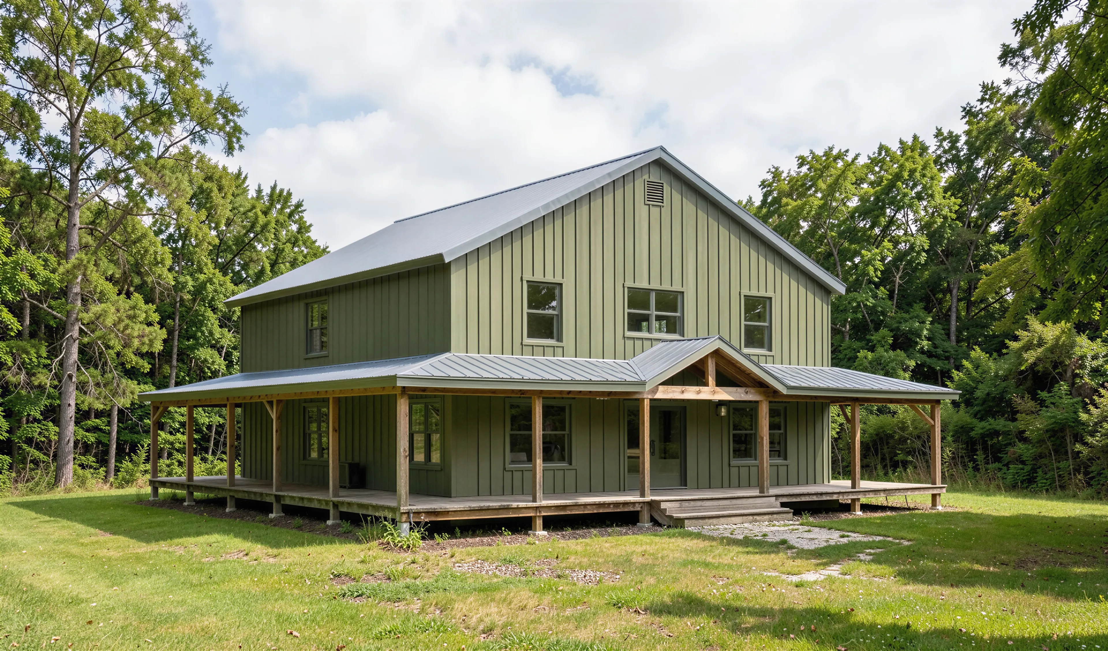 BCO-40206 Margaret Barndominium House Plan - Image 3