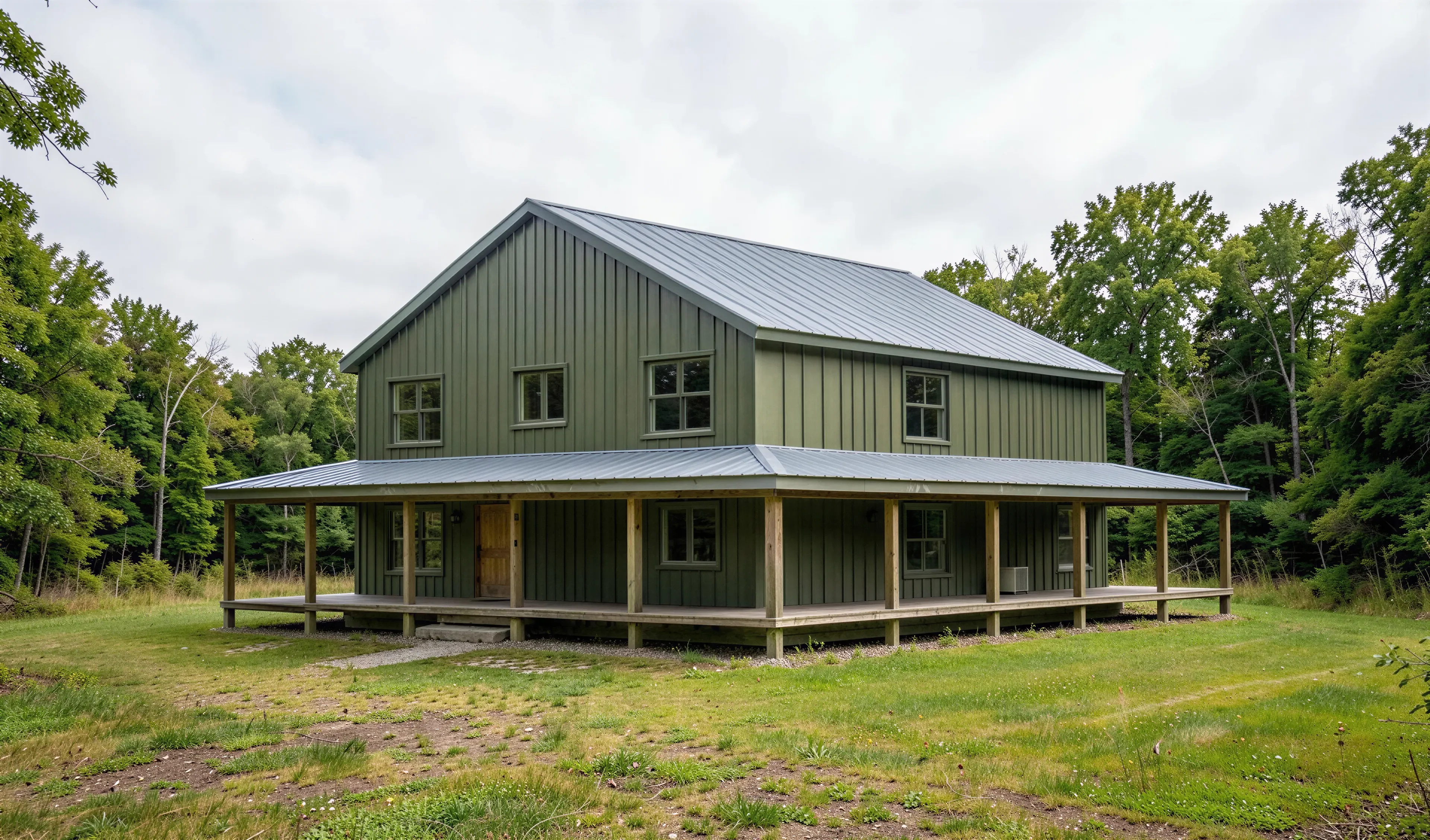 BCO-40206 Margaret Barndominium House Plan - Image 4