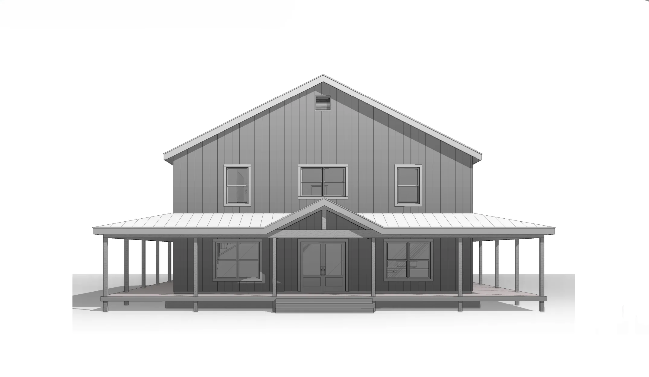 BCO-40206 Margaret Barndominium House Plan - Image 7