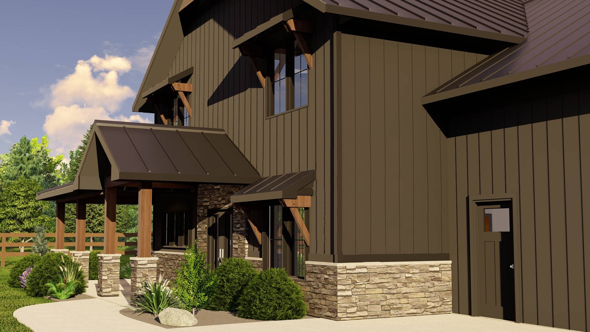 BG-20001 Blackwood Barndominium House Plan - Image 10