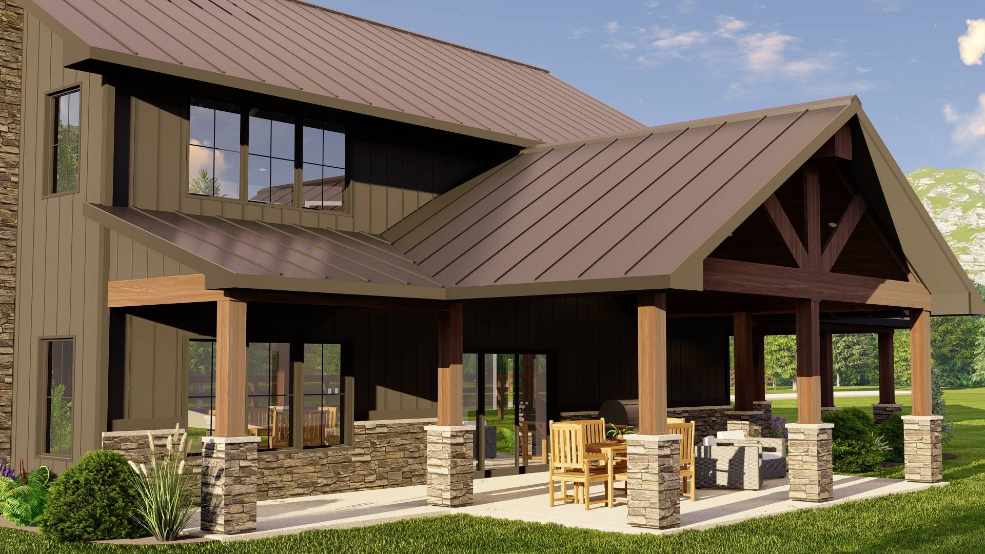 BG-20001 Blackwood Barndominium House Plan - Image 11