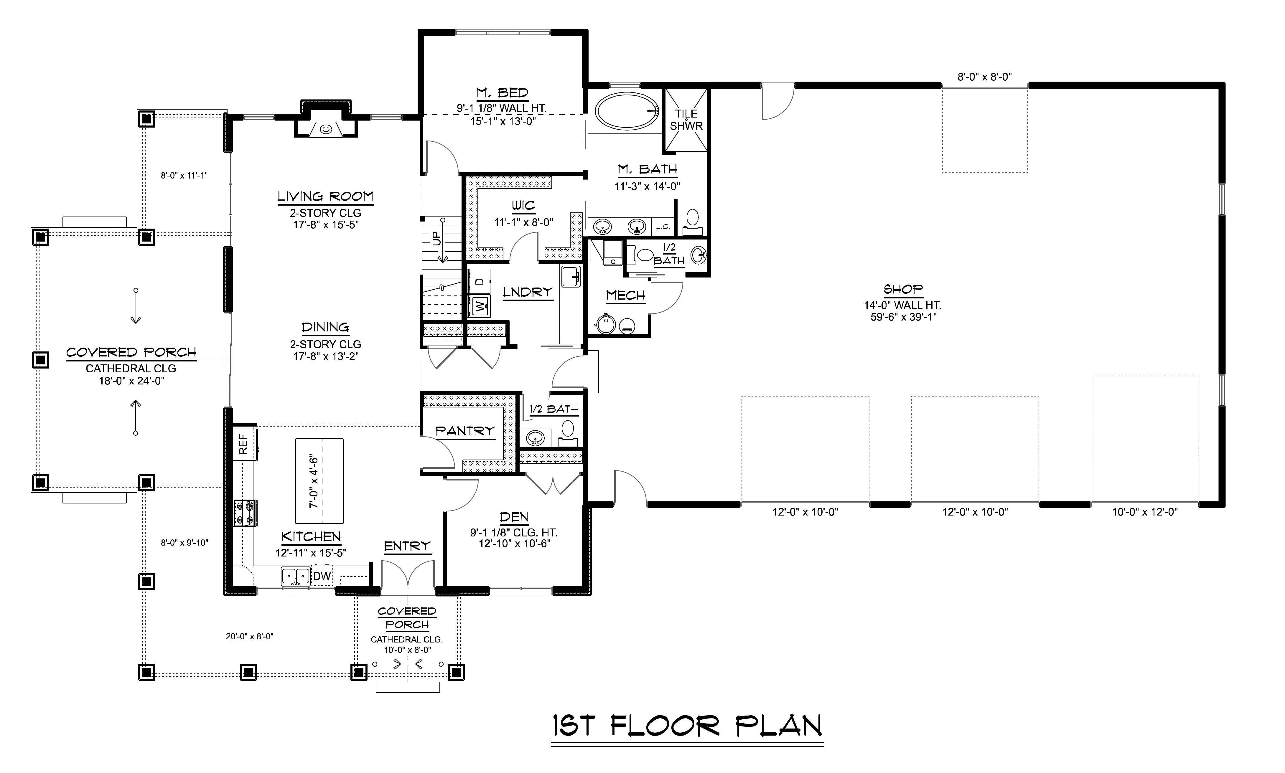 BG-20001 Blackwood Barndominium House Plan - Image 12