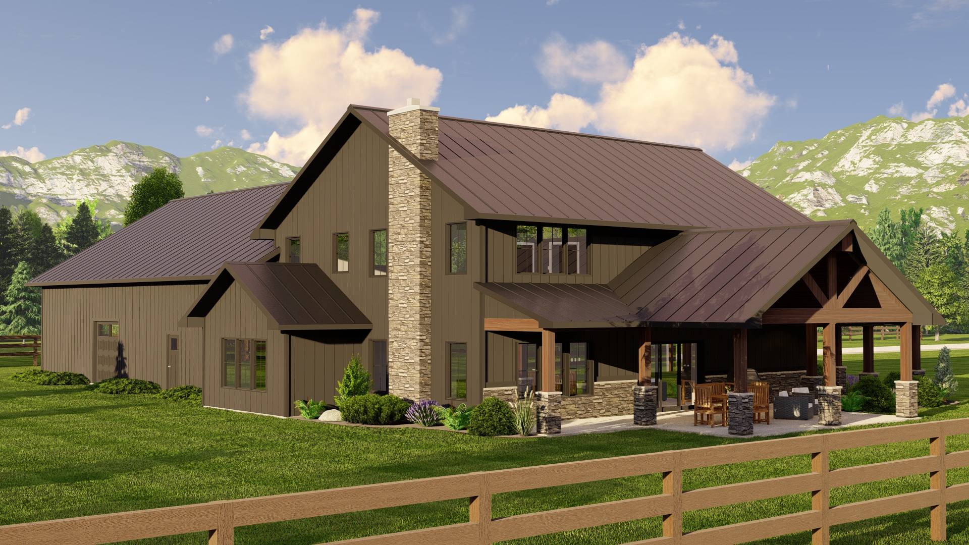 BG-20001 Blackwood Barndominium House Plan - Image 7