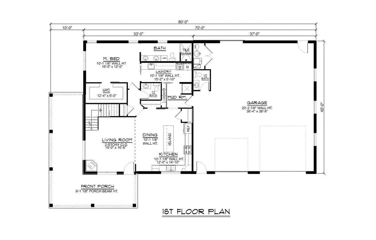 BG-20002 Sterling Barndominium House Plan - Image 11