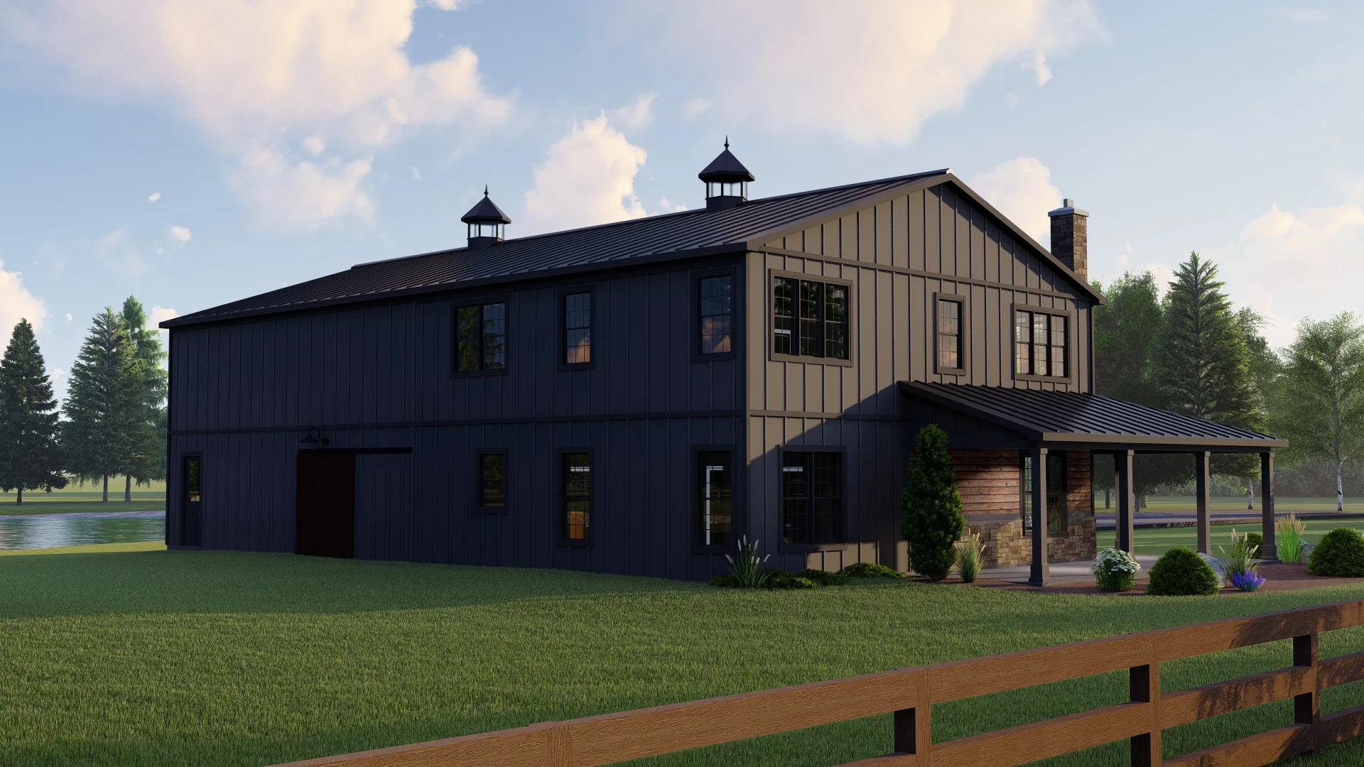 BG-20002 Sterling Barndominium House Plan - Image 8