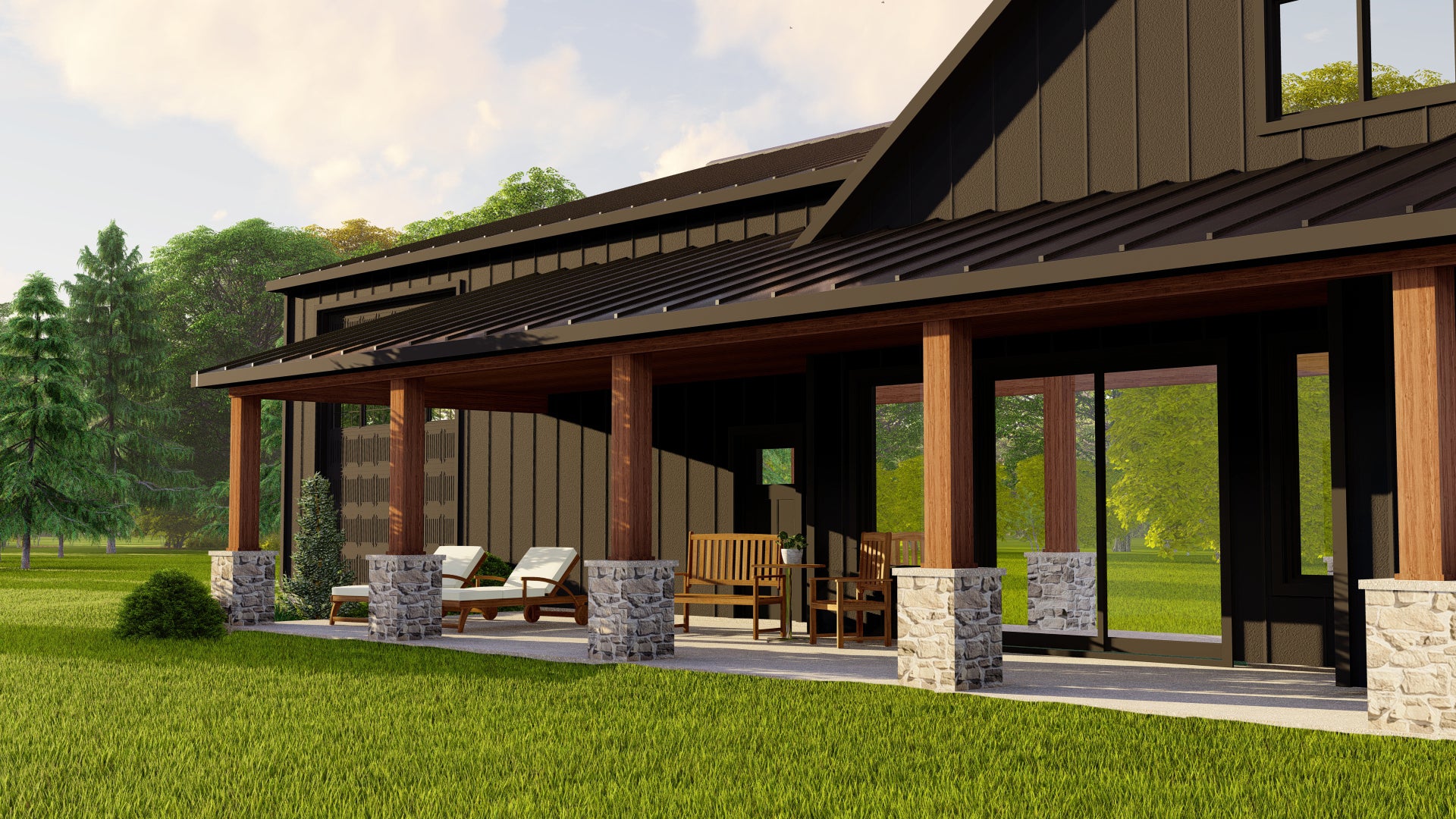 BG-20003-B Fairhaven Barndominium House Plan - Image 10