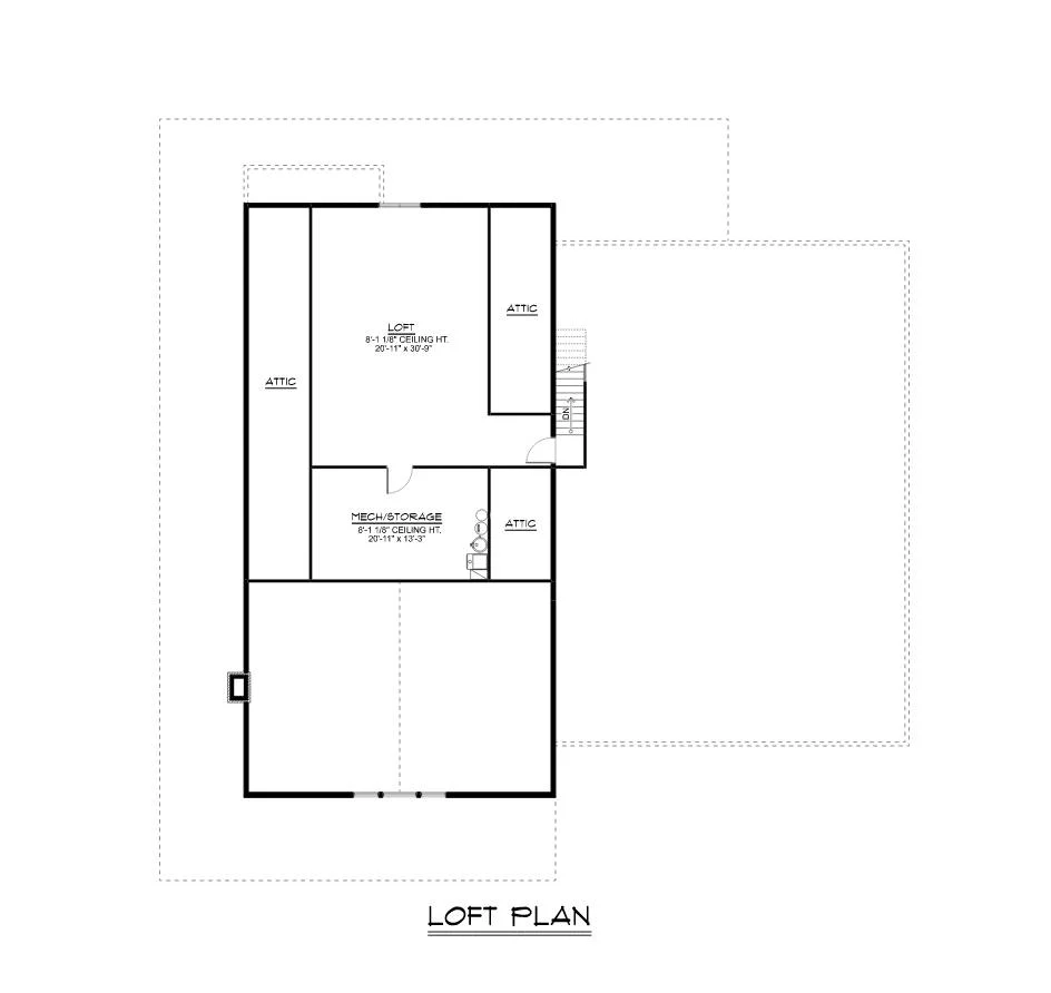 BG-20003-B Fairhaven Barndominium House Plan - Image 14