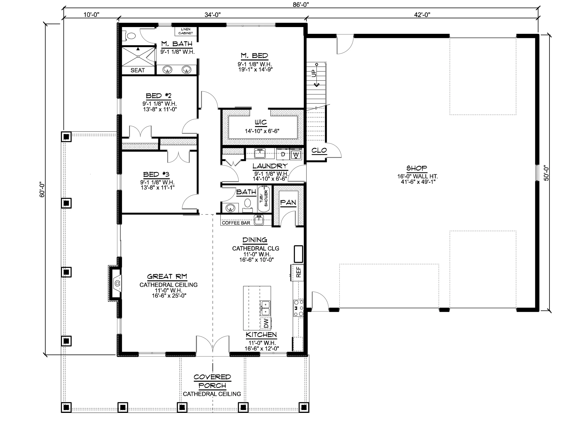 BG-20003 Legacy Barndominium House Plan - Image 11
