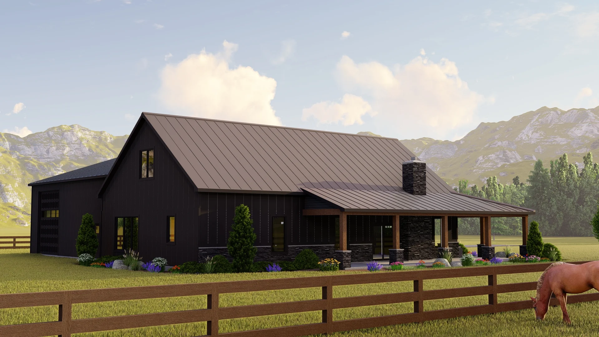 BG-20003 Legacy Barndominium House Plan - Image 8