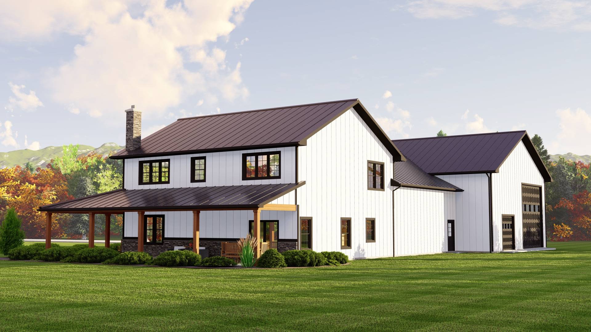 BG-20006 Crestwood Barndominium House Plan - Image 6