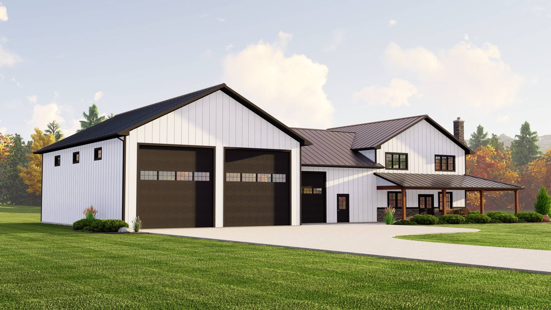 BG-20006 Crestwood Barndominium House Plan - Image 7