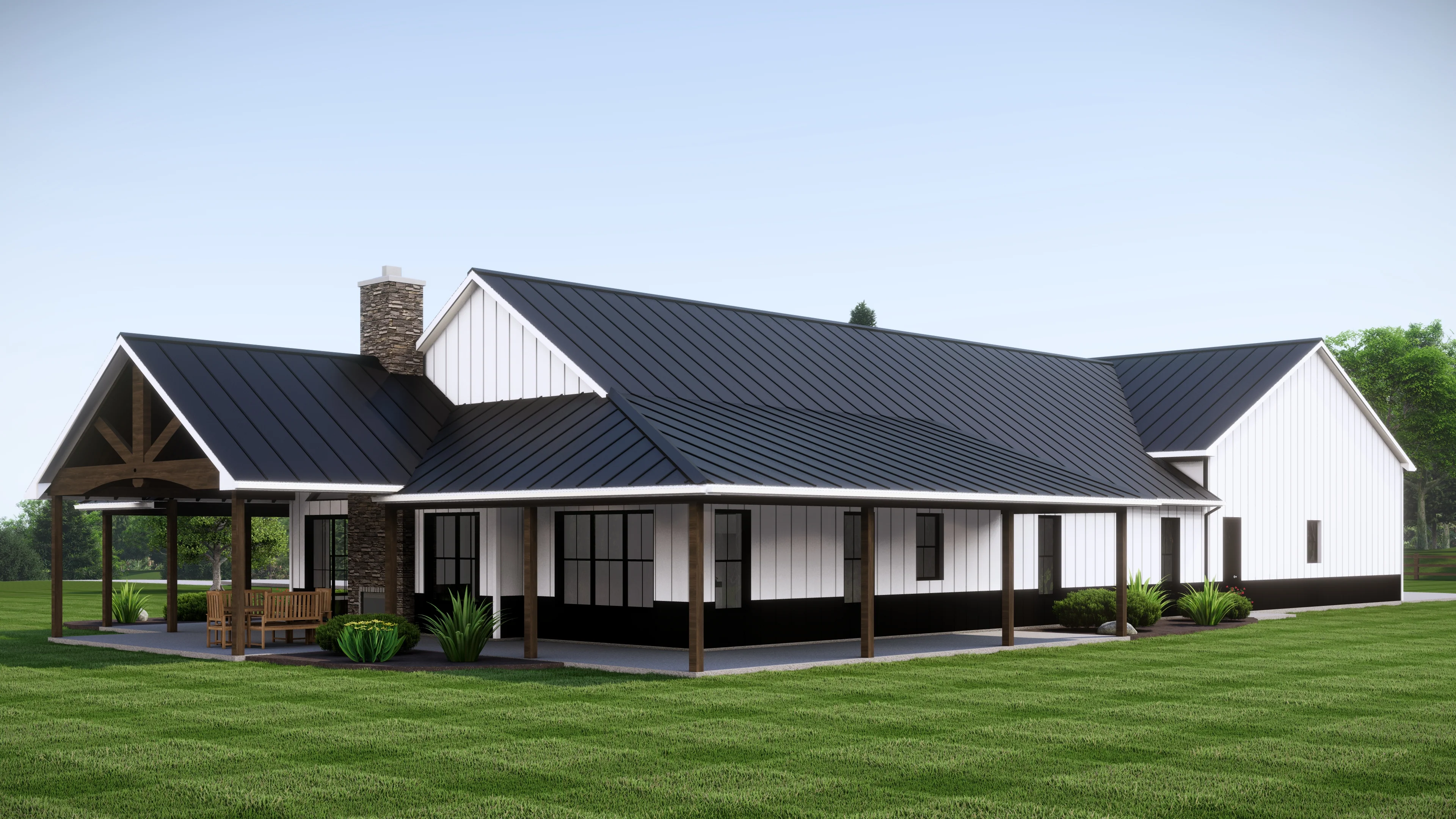 BG-20007 Longmeadow Barndominium House Plan - Image 11