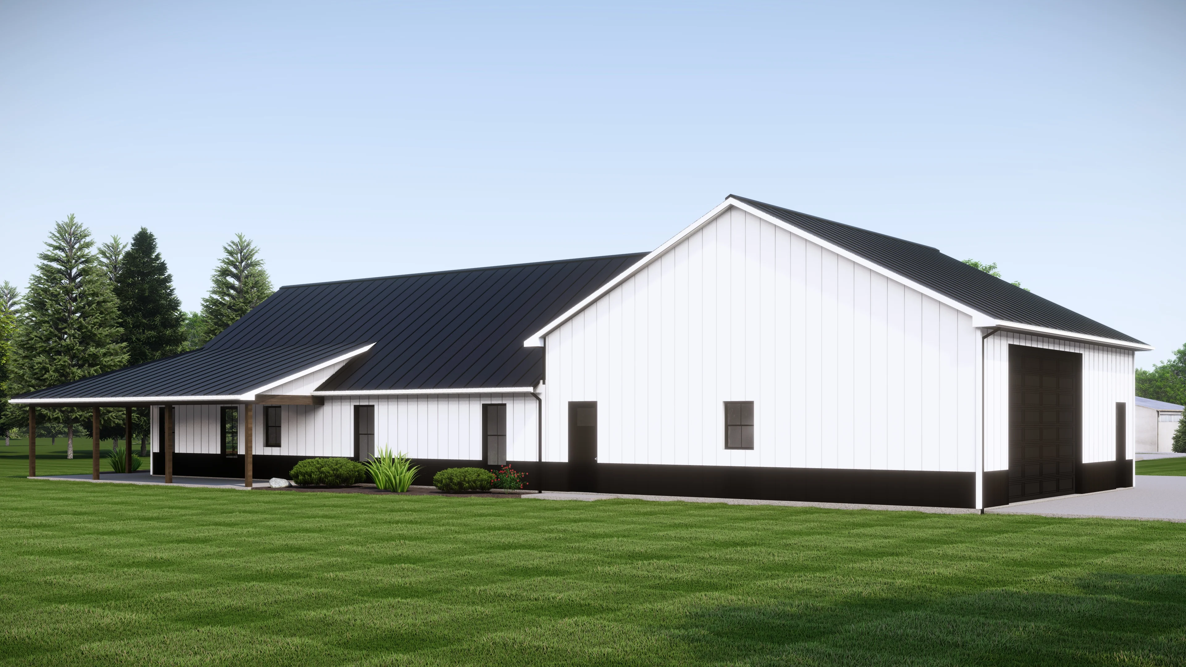 BG-20007 Longmeadow Barndominium House Plan - Image 12