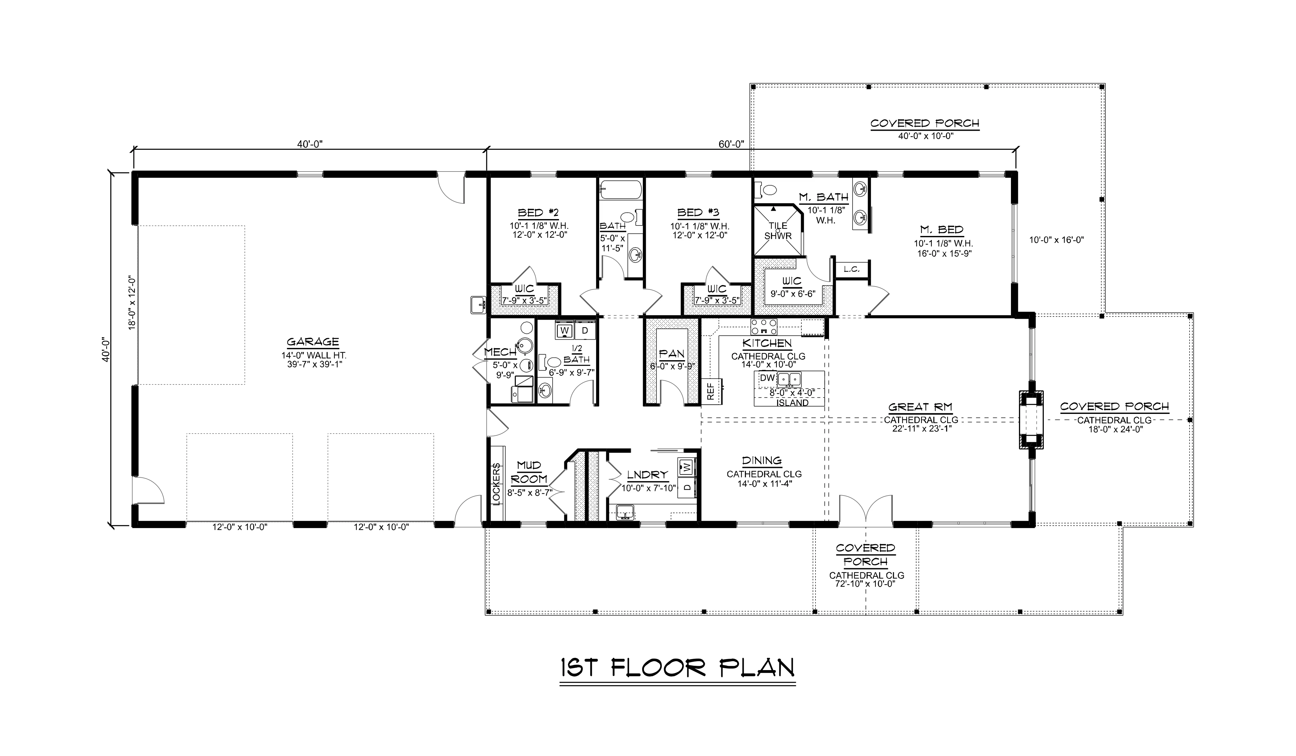 BG-20007 Longmeadow Barndominium House Plan - Image 13