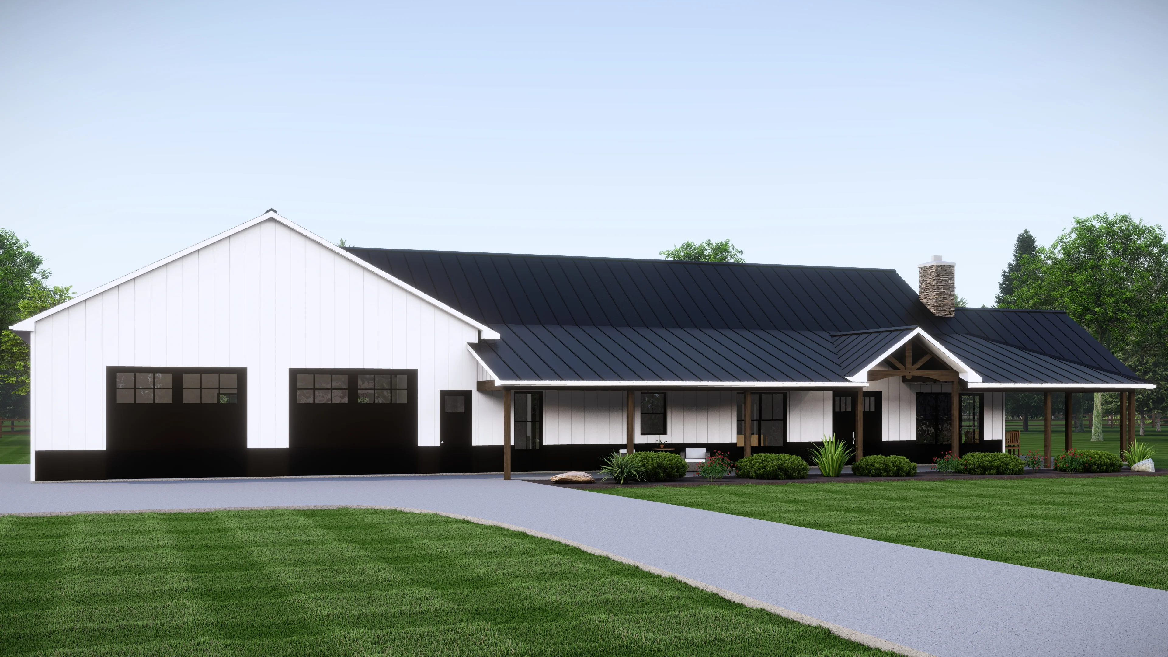 BG-20007 Longmeadow Barndominium House Plan - Image 7