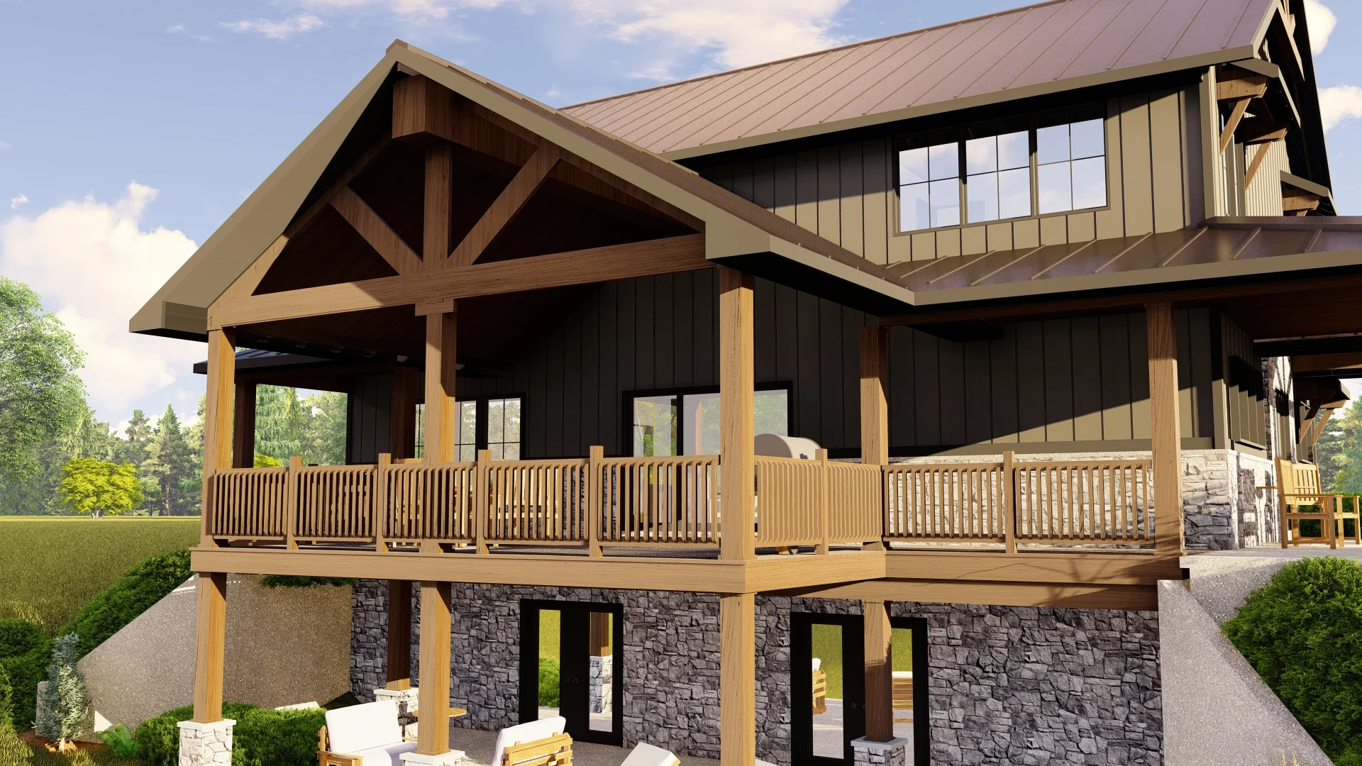 BG-20008 Harrison Barndominium House Plan - Image 11