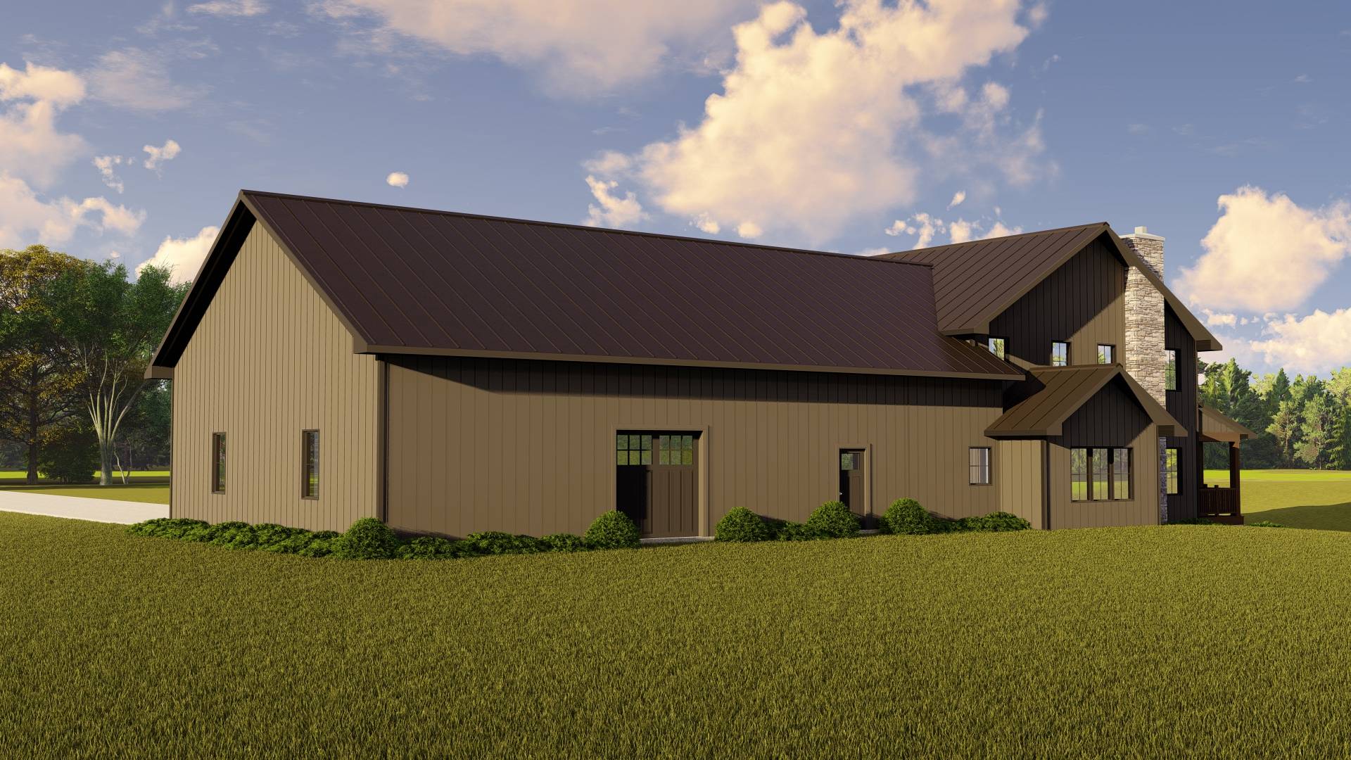 BG-20008 Harrison Barndominium House Plan - Image 12