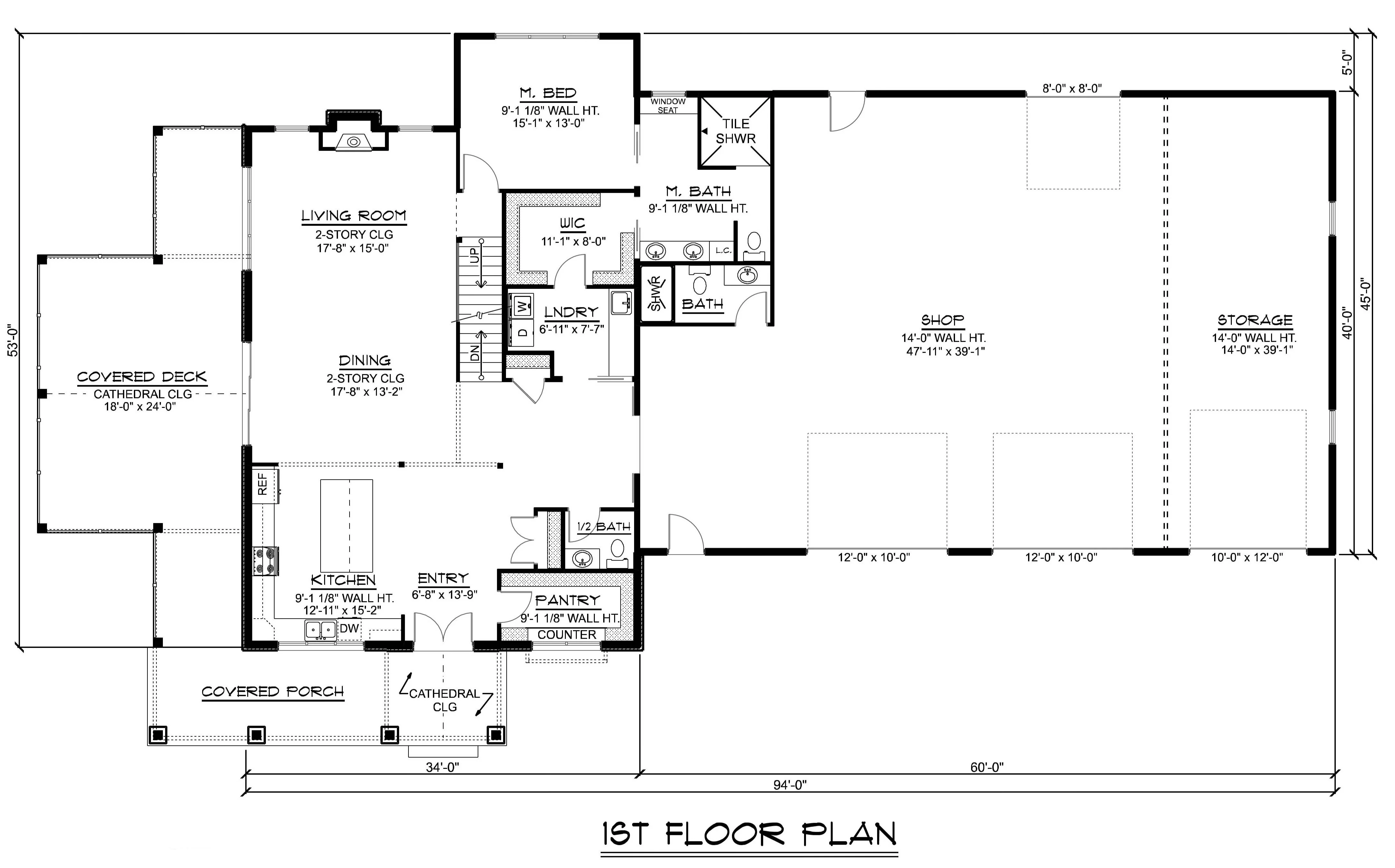 BG-20008 Harrison Barndominium House Plan - Image 13