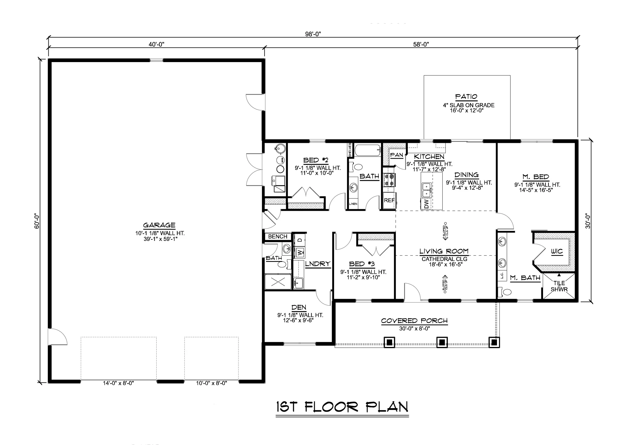 BG-20009 Everett Barndominium House Plan - Image 11
