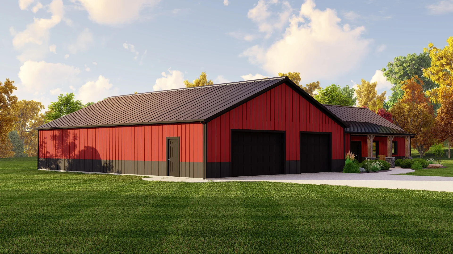 BG-20009 Everett Barndominium House Plan - Image 7