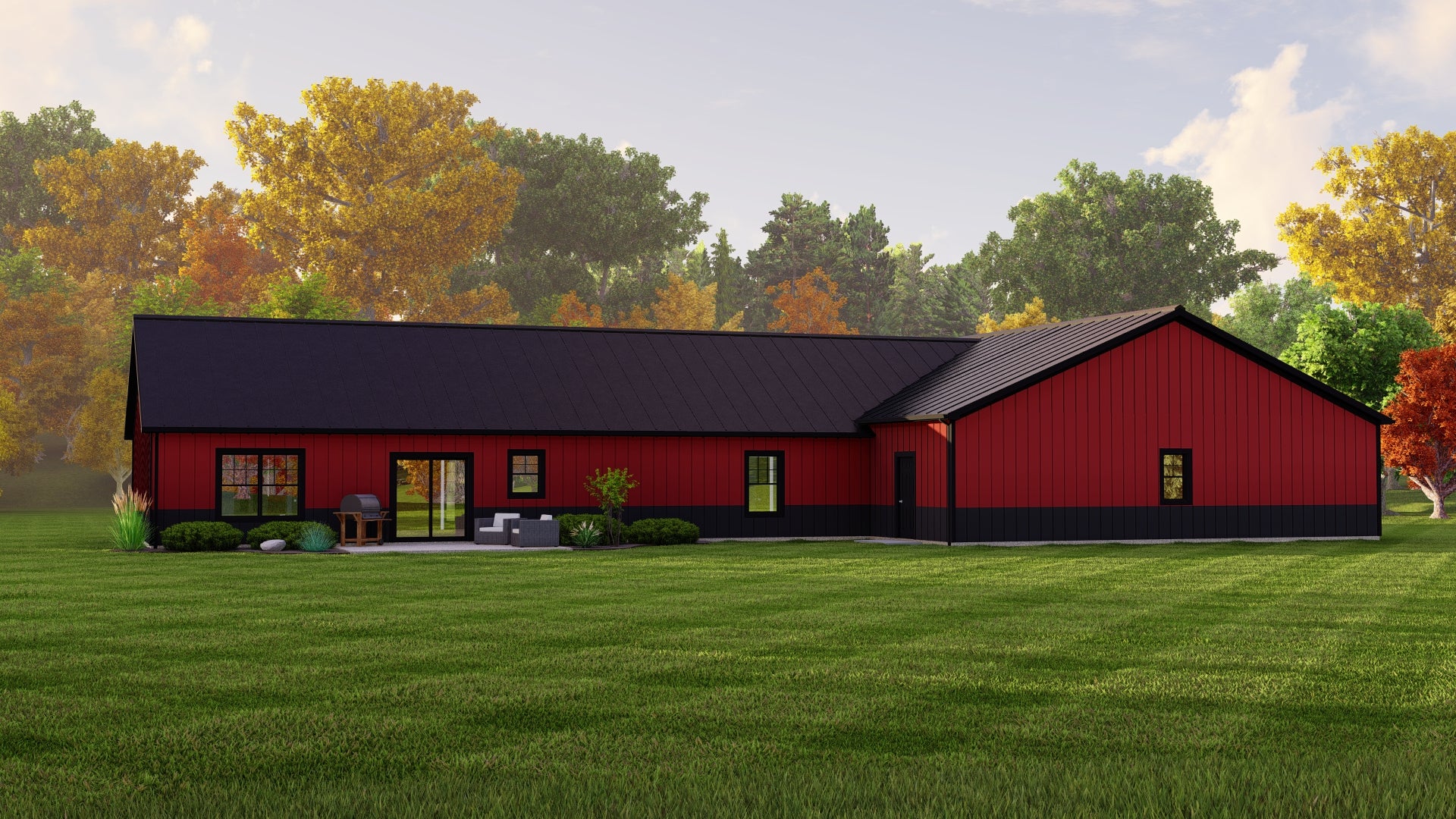 BG-20009 Everett Barndominium House Plan - Image 8
