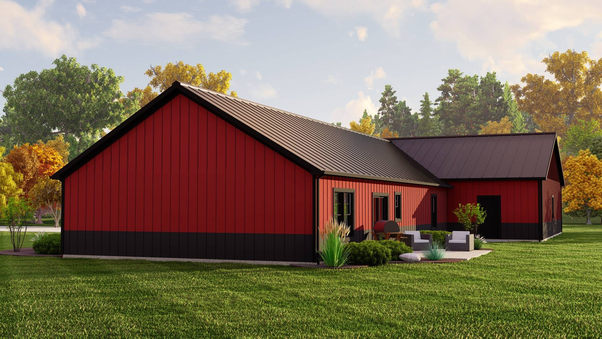 BG-20009 Everett Barndominium House Plan - Image 9