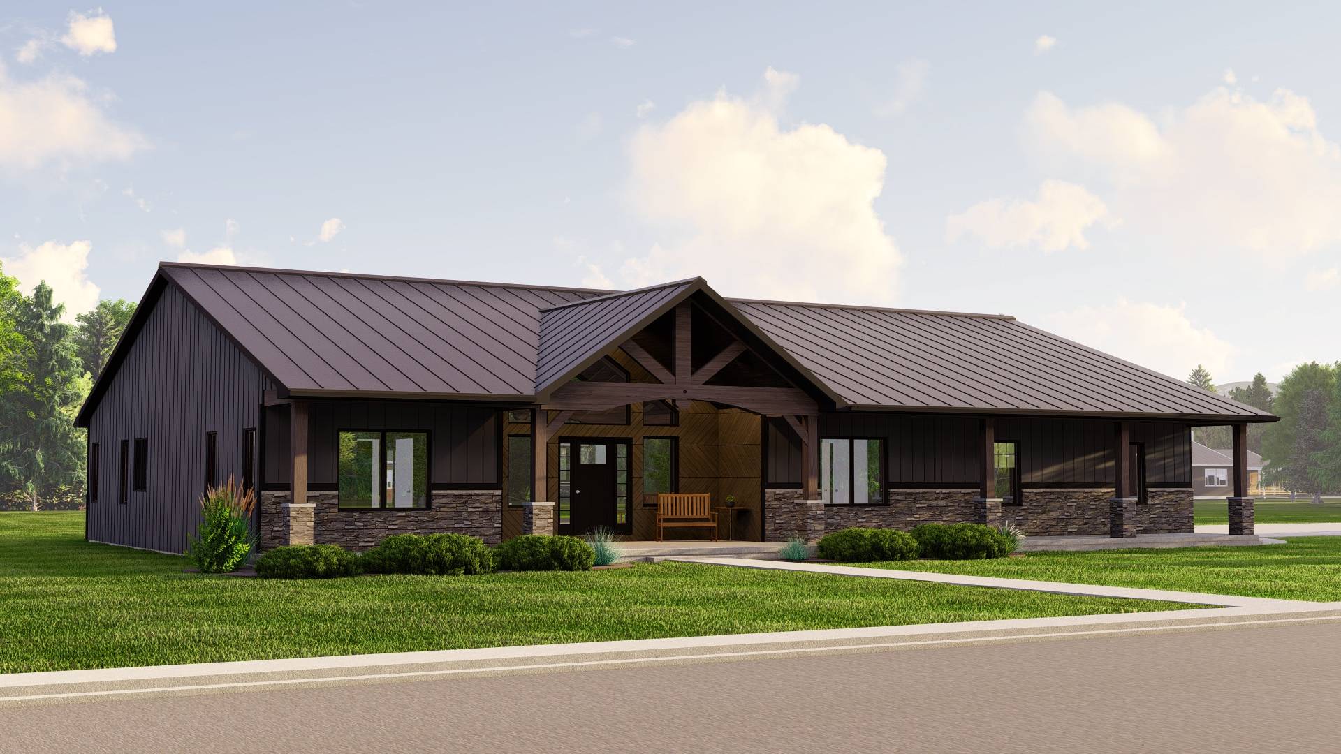 BG-20010 Monroe Barndominium House Plan - Image 5
