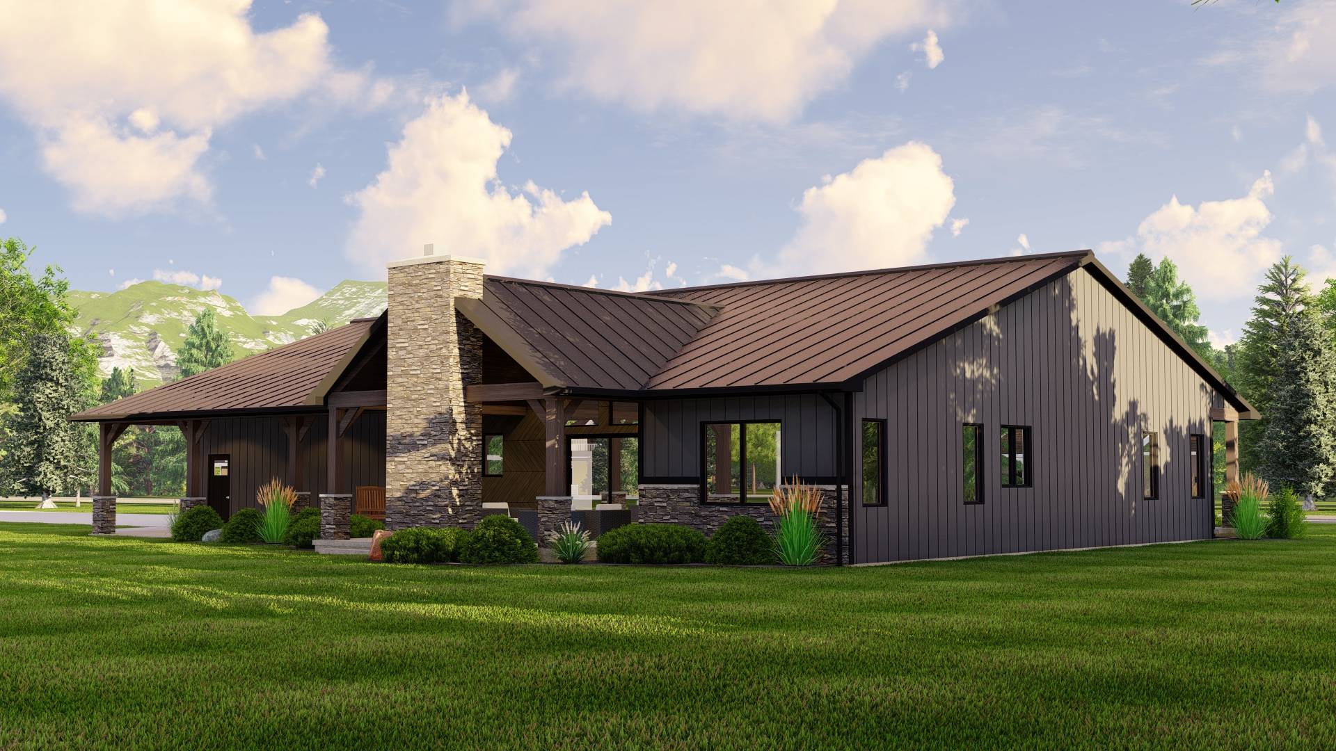 BG-20010 Monroe Barndominium House Plan - Image 7