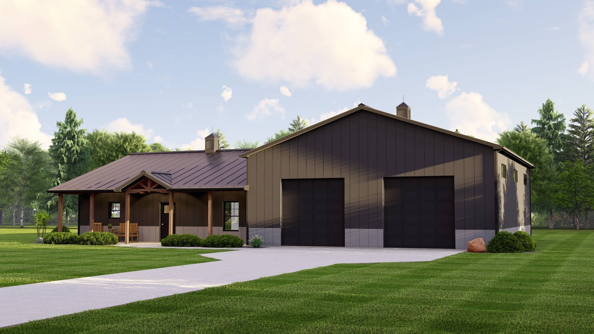 BG-20011 Clayton Barndominium House Plan - Image 5