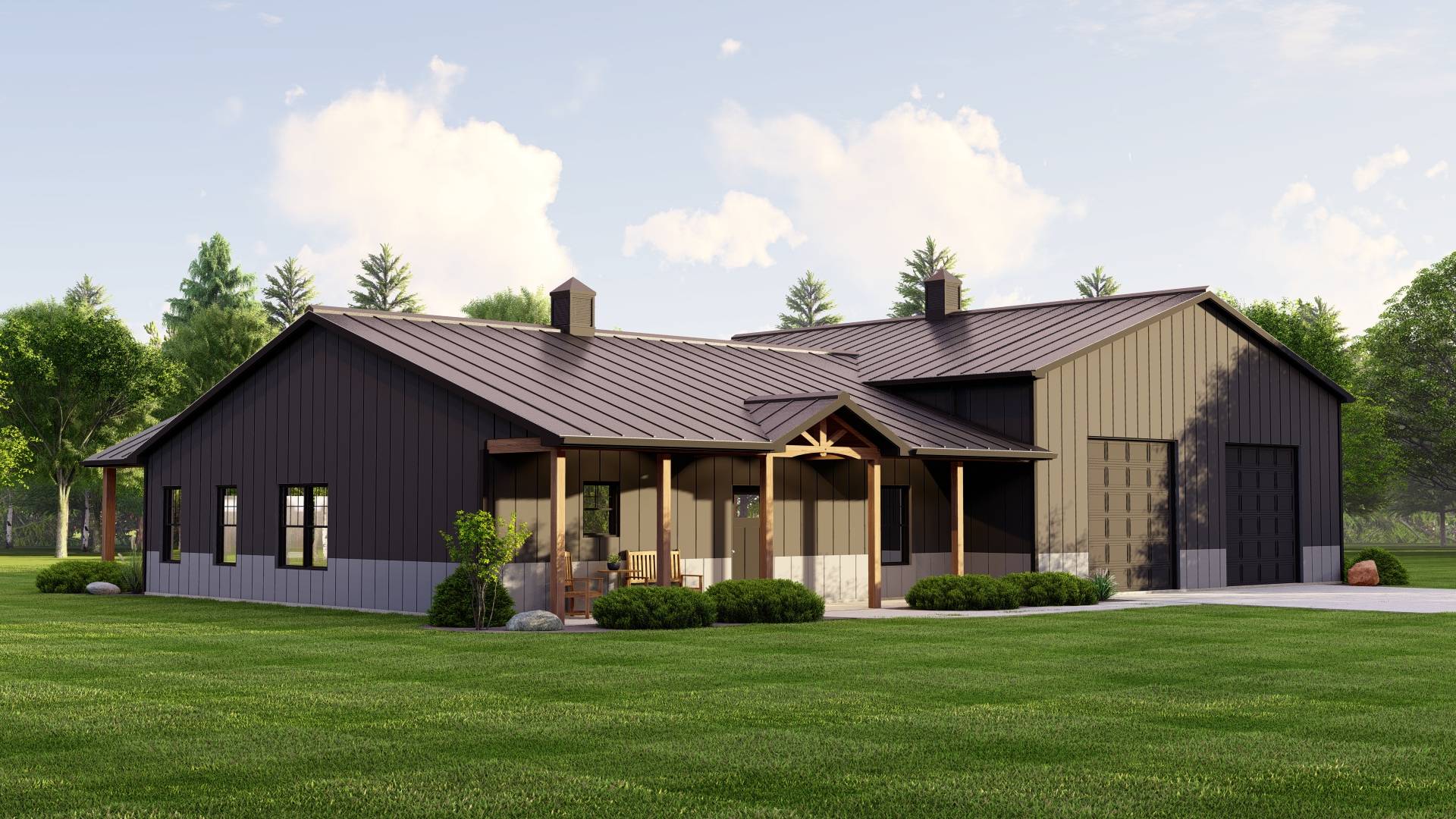 BG-20011 Clayton Barndominium House Plan - Image 6